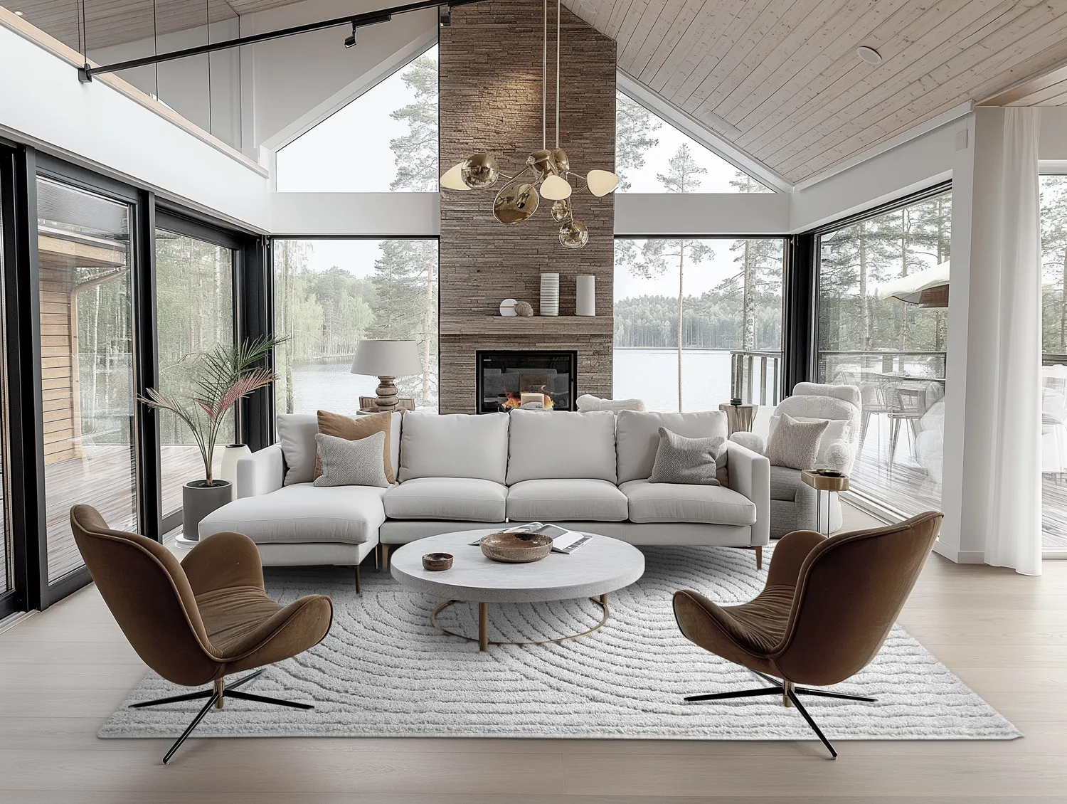 Ryatæpper - Wendy (lysegrå)