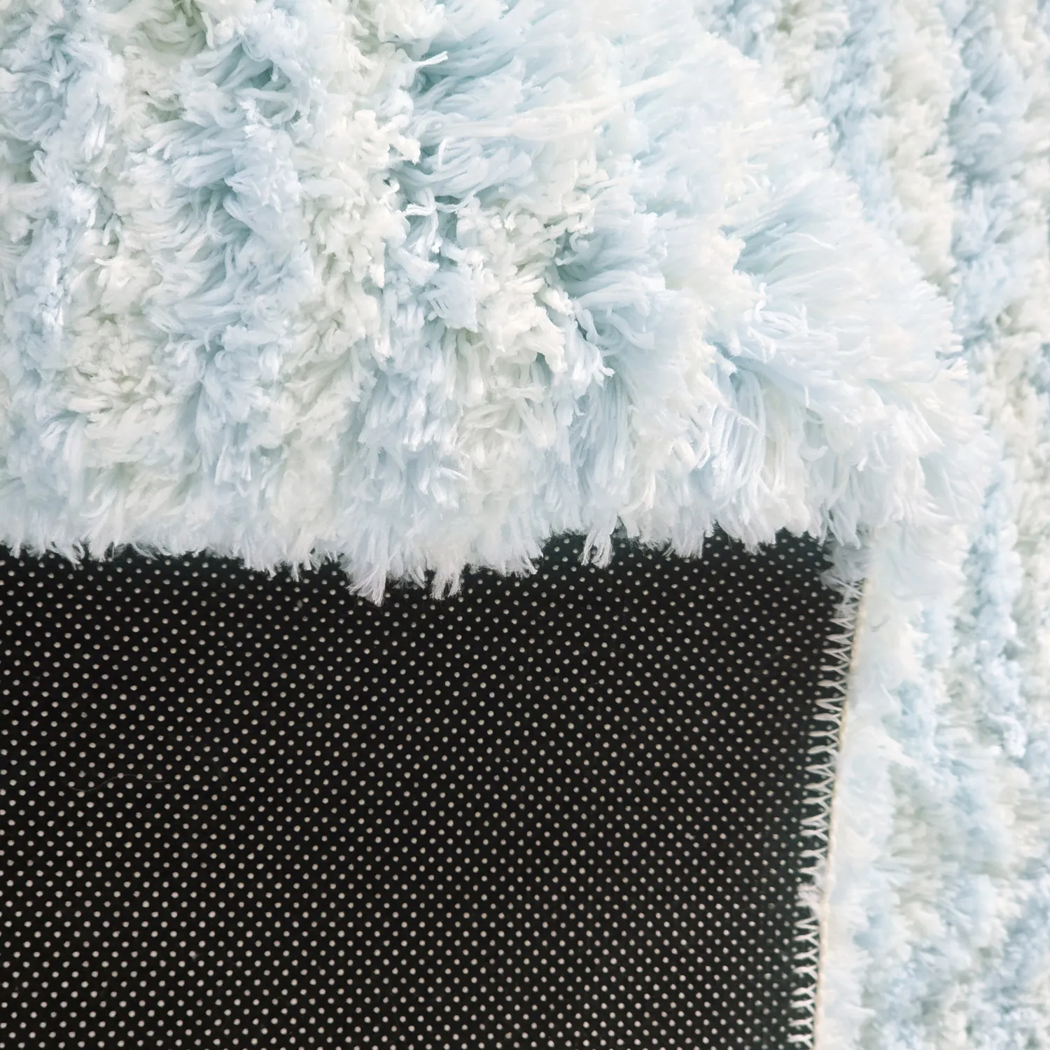 Ryatæpper - Aden (lyseblå/hvid)