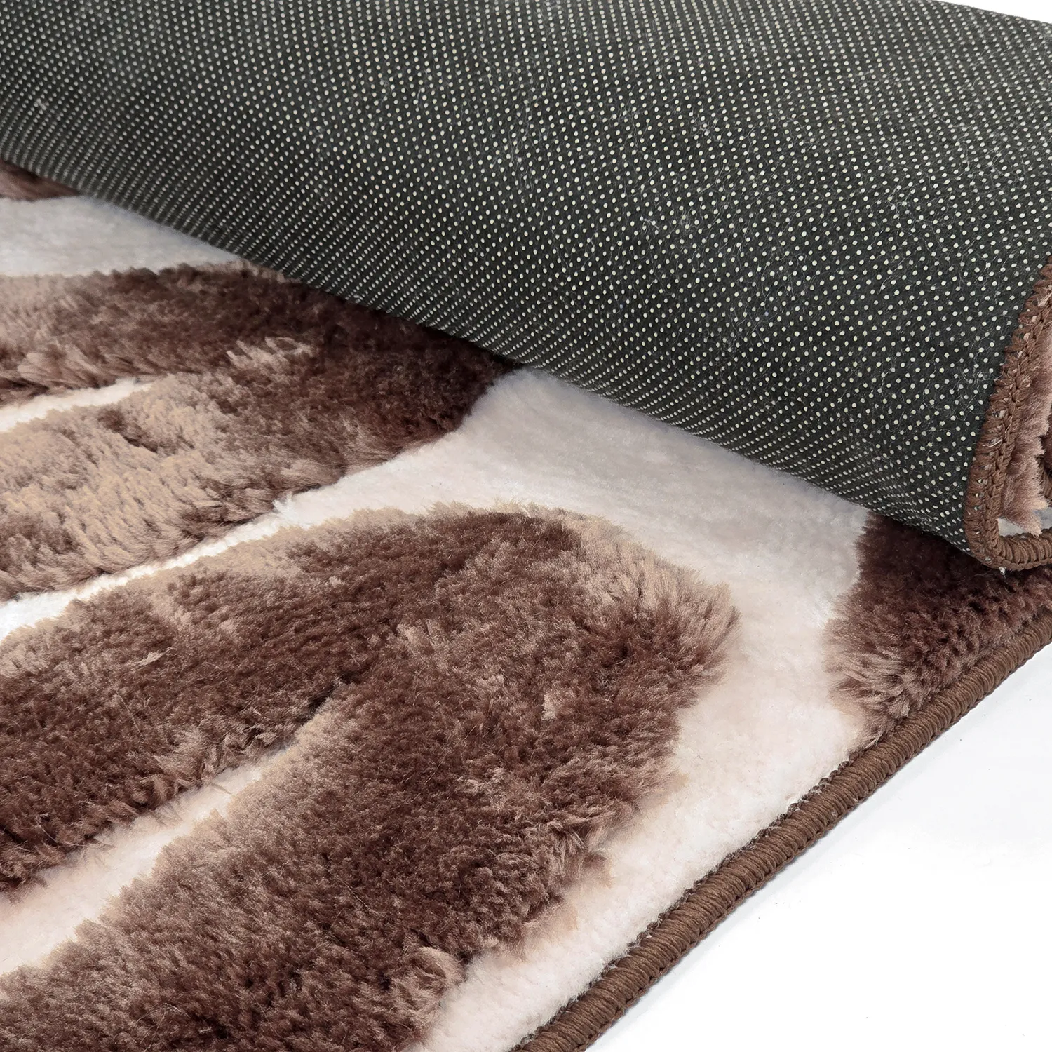 Ryatæpper - Akaba (brun/lyserød)