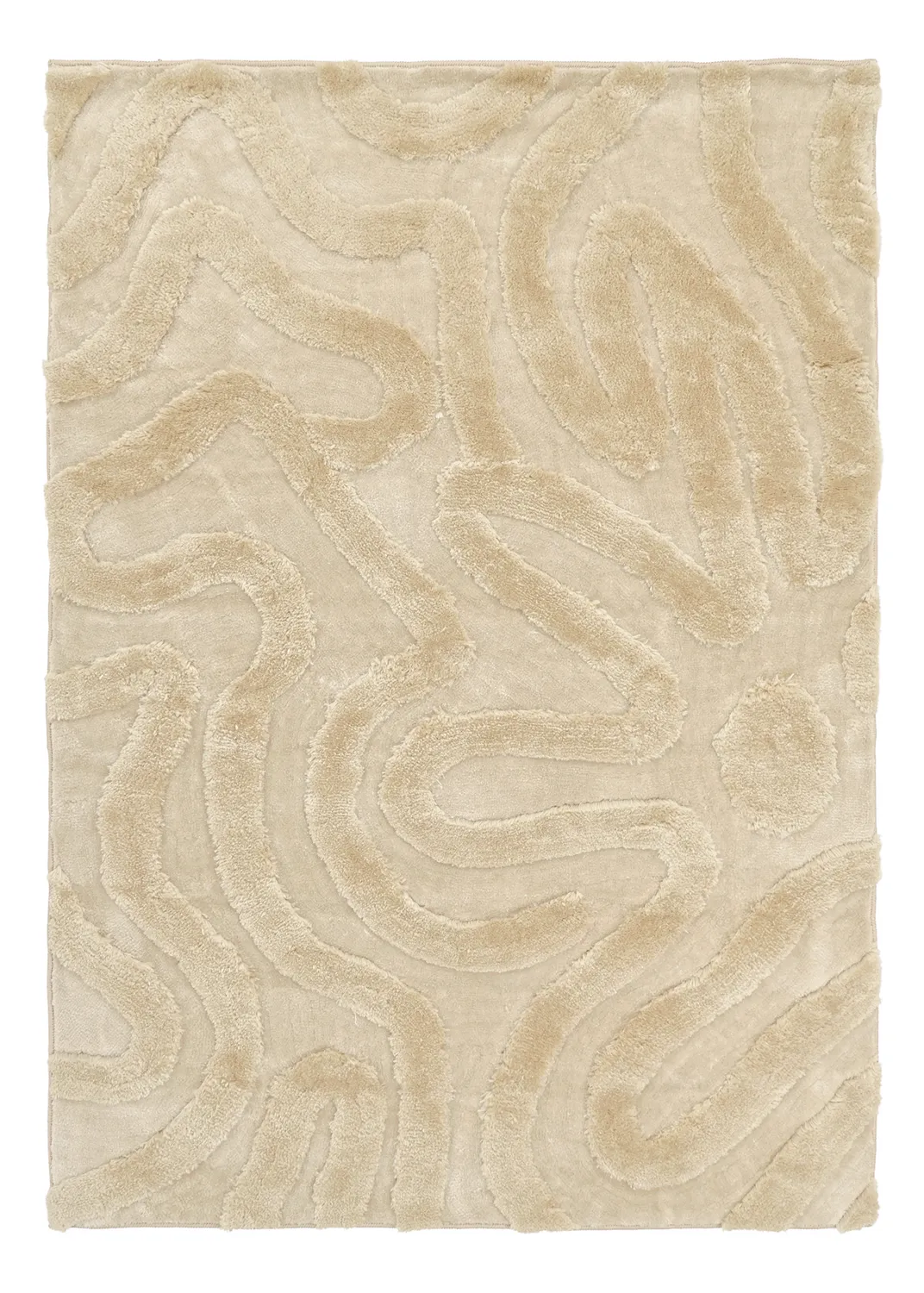 Ryatæpper - Akaba (creme/beige)