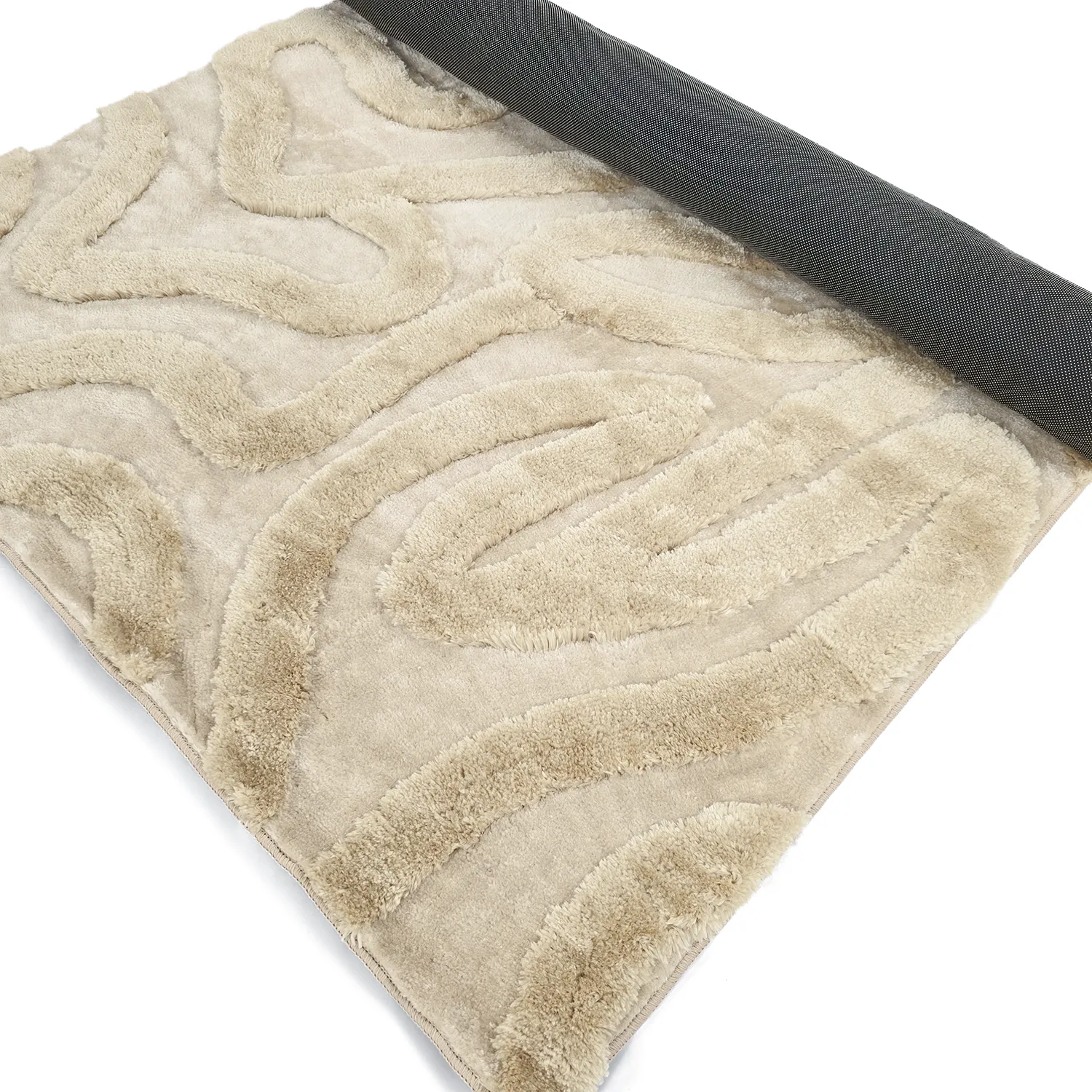 Ryatæpper - Akaba (creme/beige)