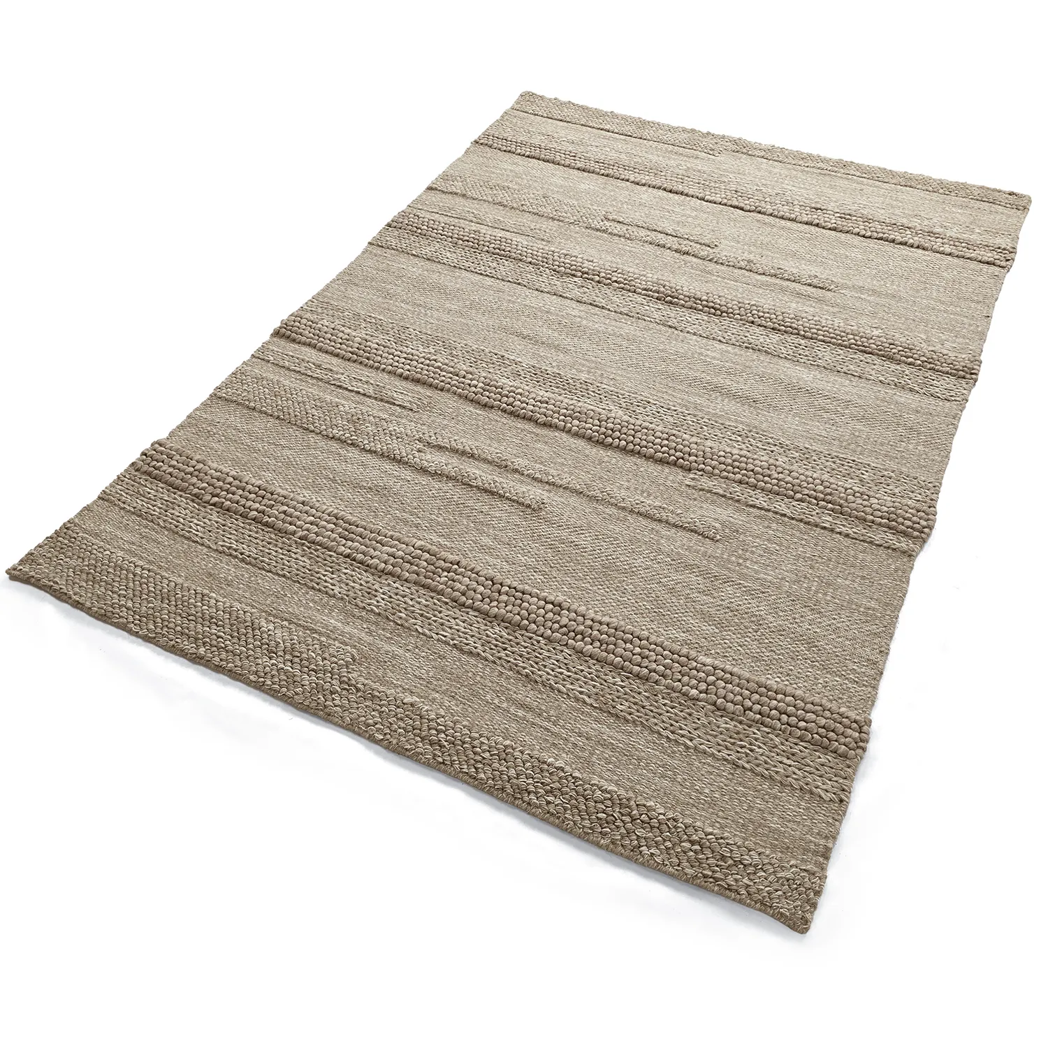 Uldtæppe - Almaty (beige)