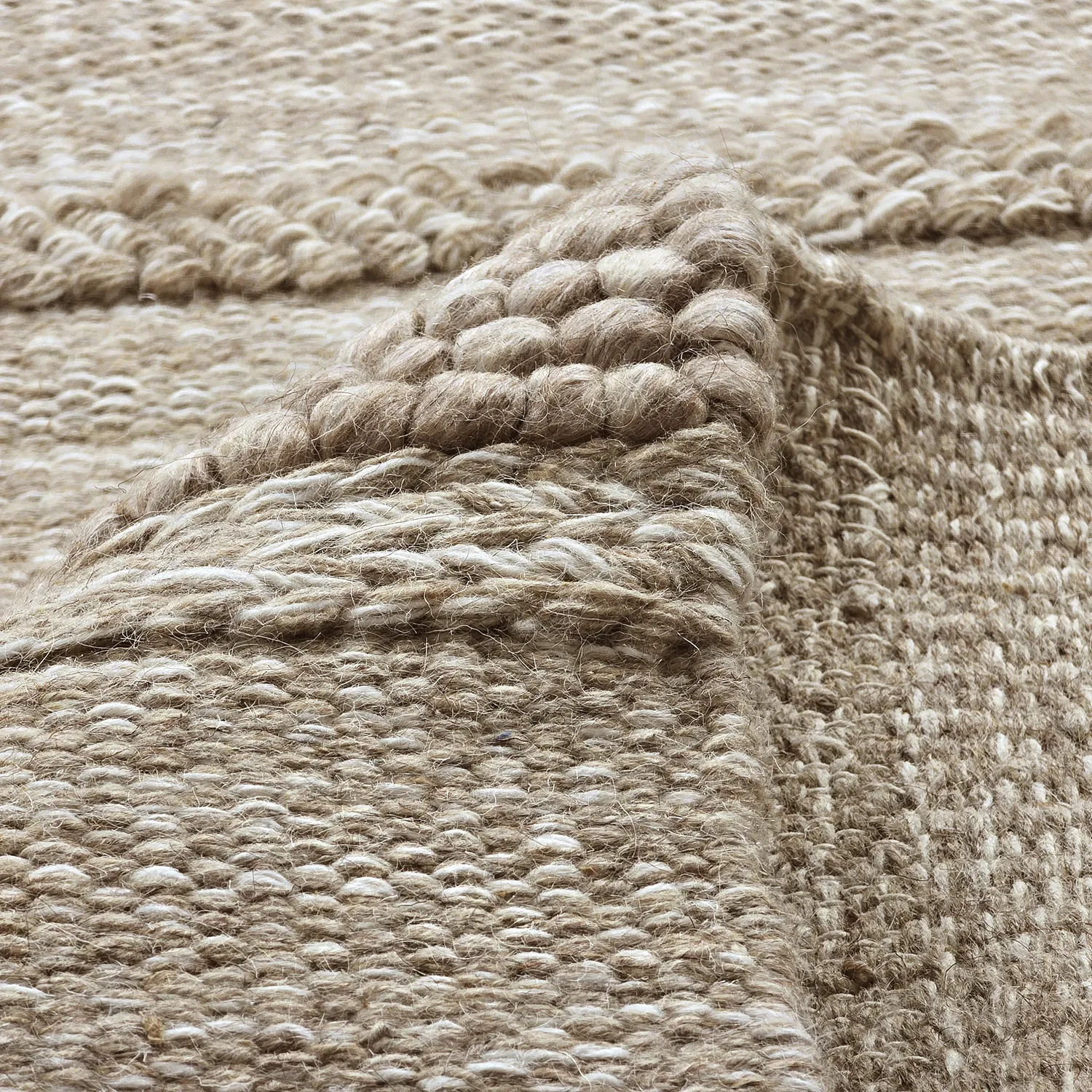 Uldtæppe - Almaty (beige)