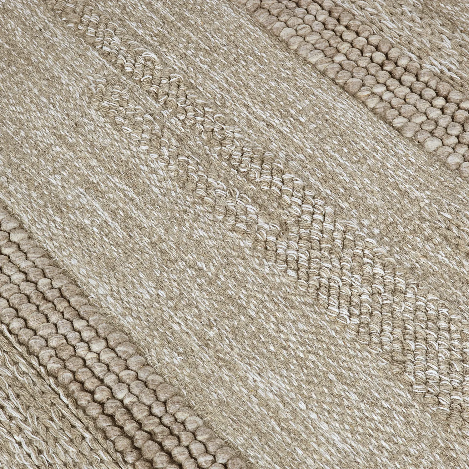 Uldtæppe - Almaty (beige)