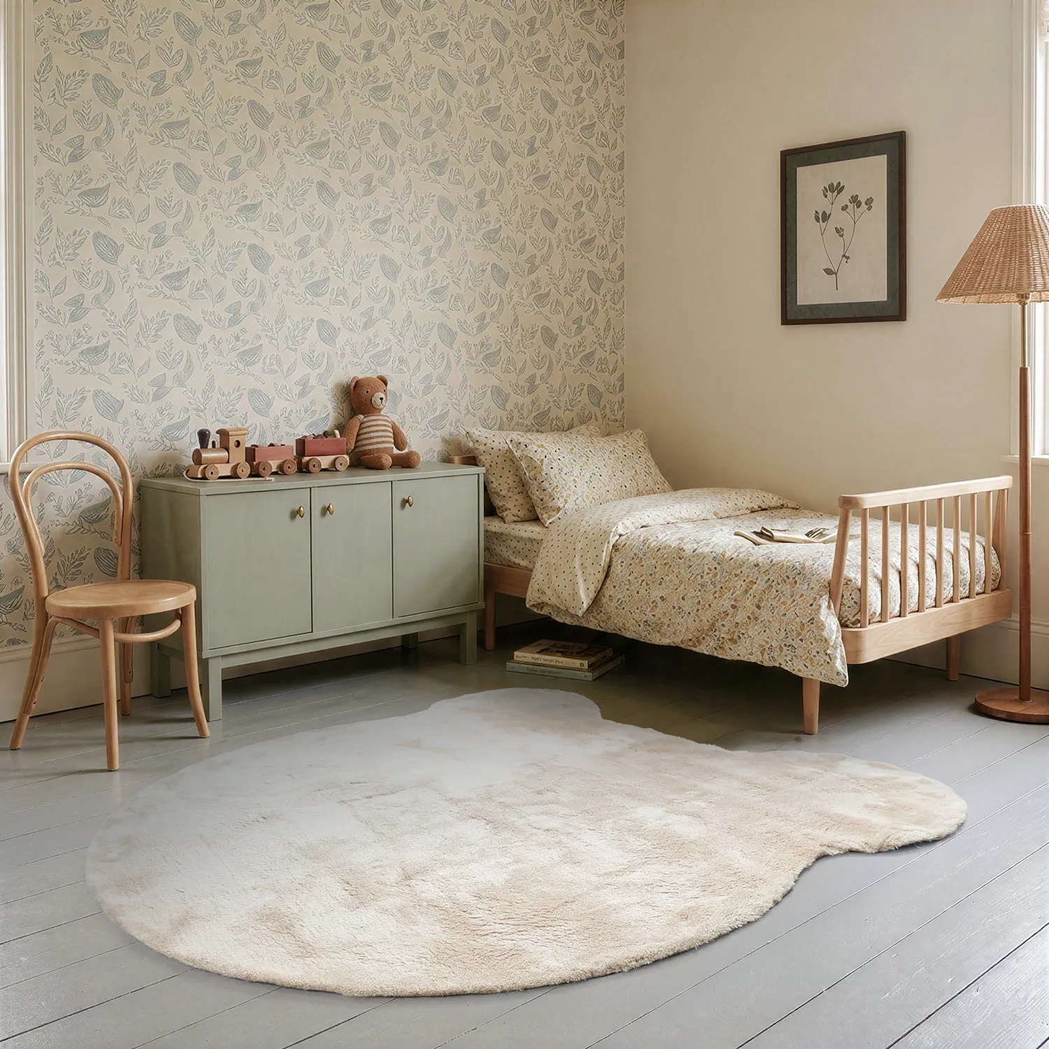 Børnetæppe - Aranga Super Soft Bear (beige)