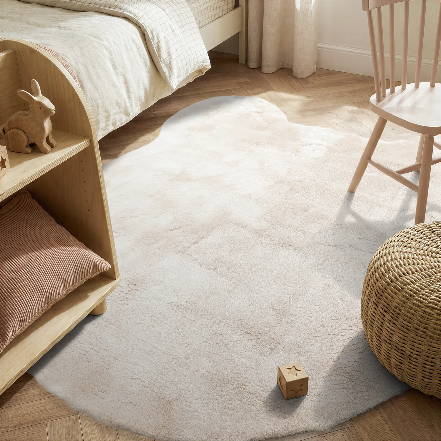Børnetæppe - Aranga Super Soft Bear (beige)