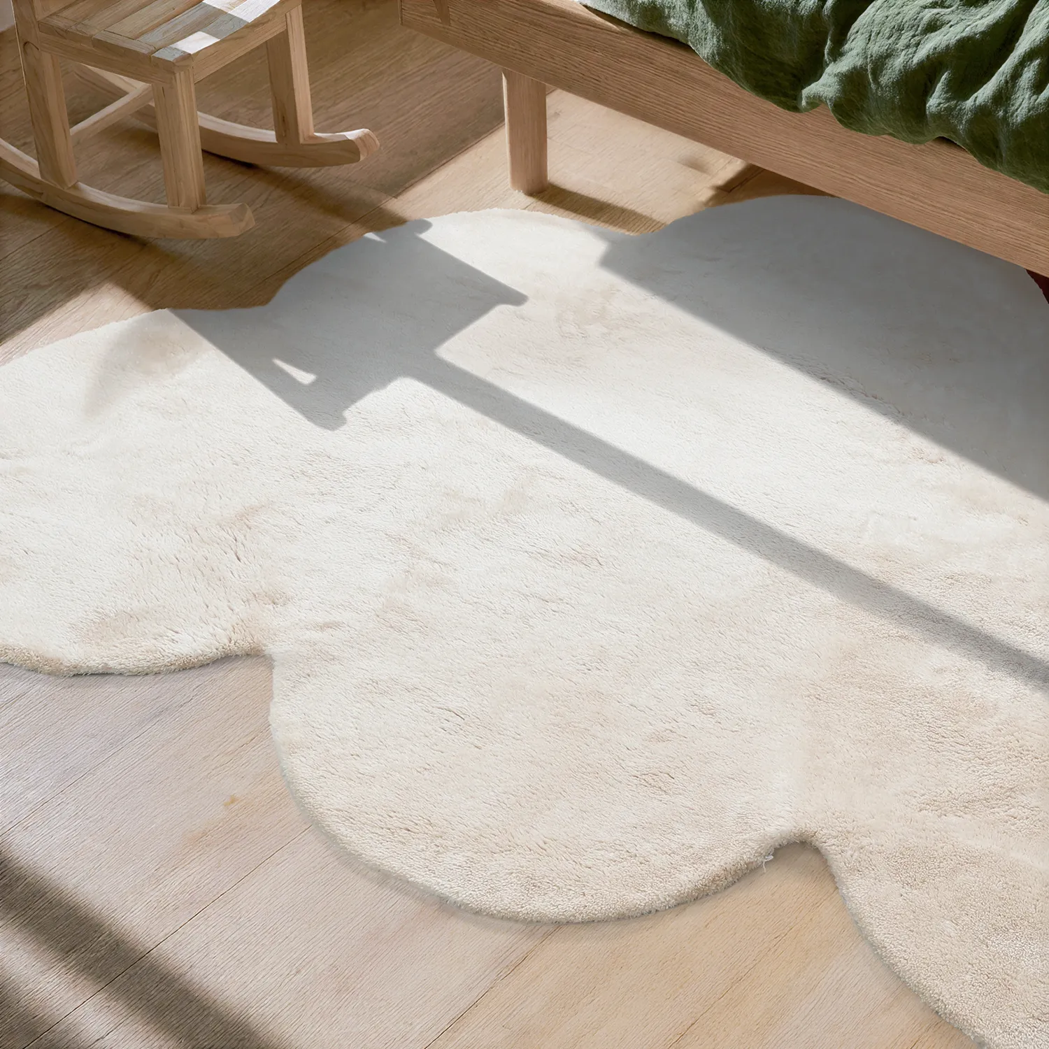 Børnetæppe - Aranga Super Soft Cloud (beige)