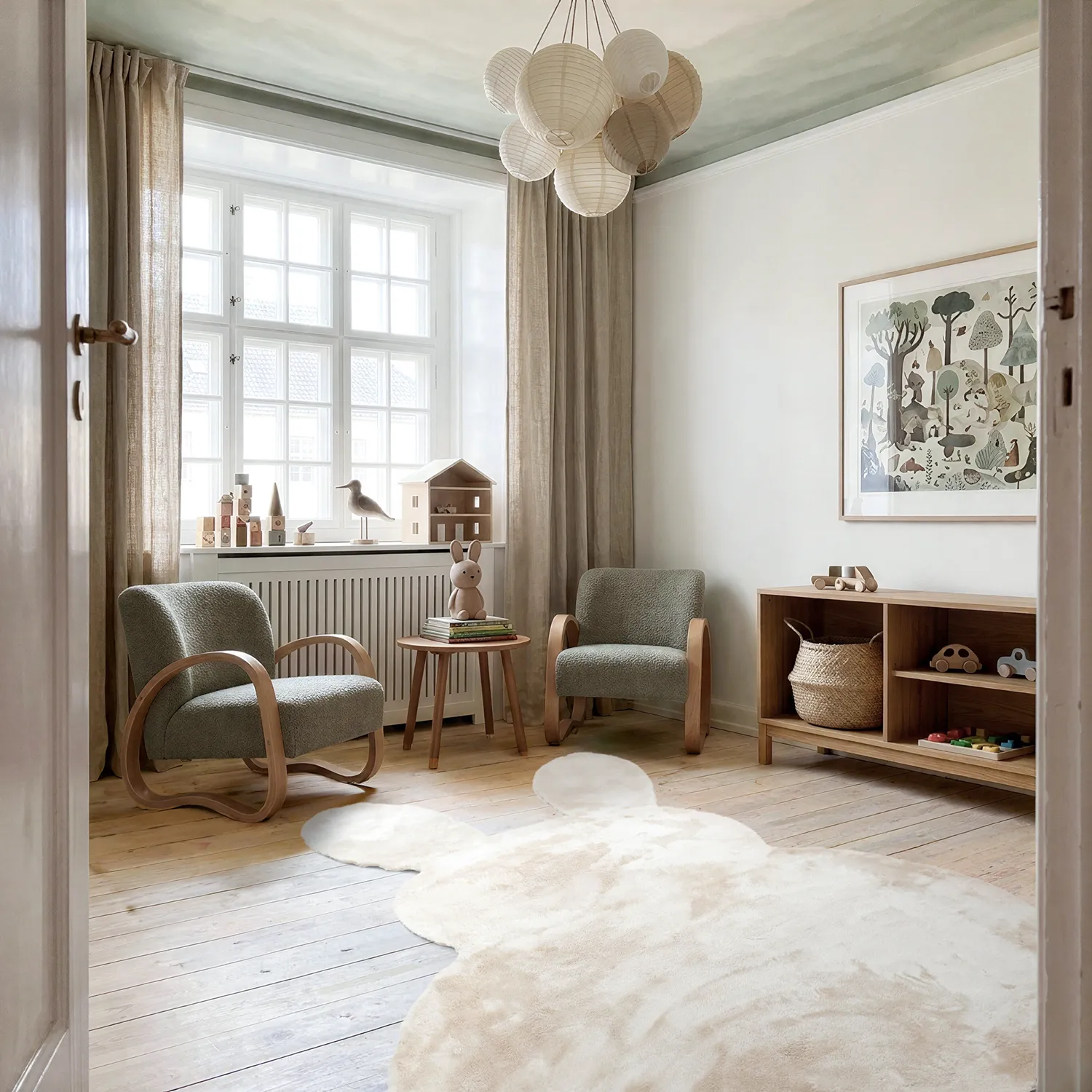 Børnetæppe - Aranga Super Soft Bunny (beige)