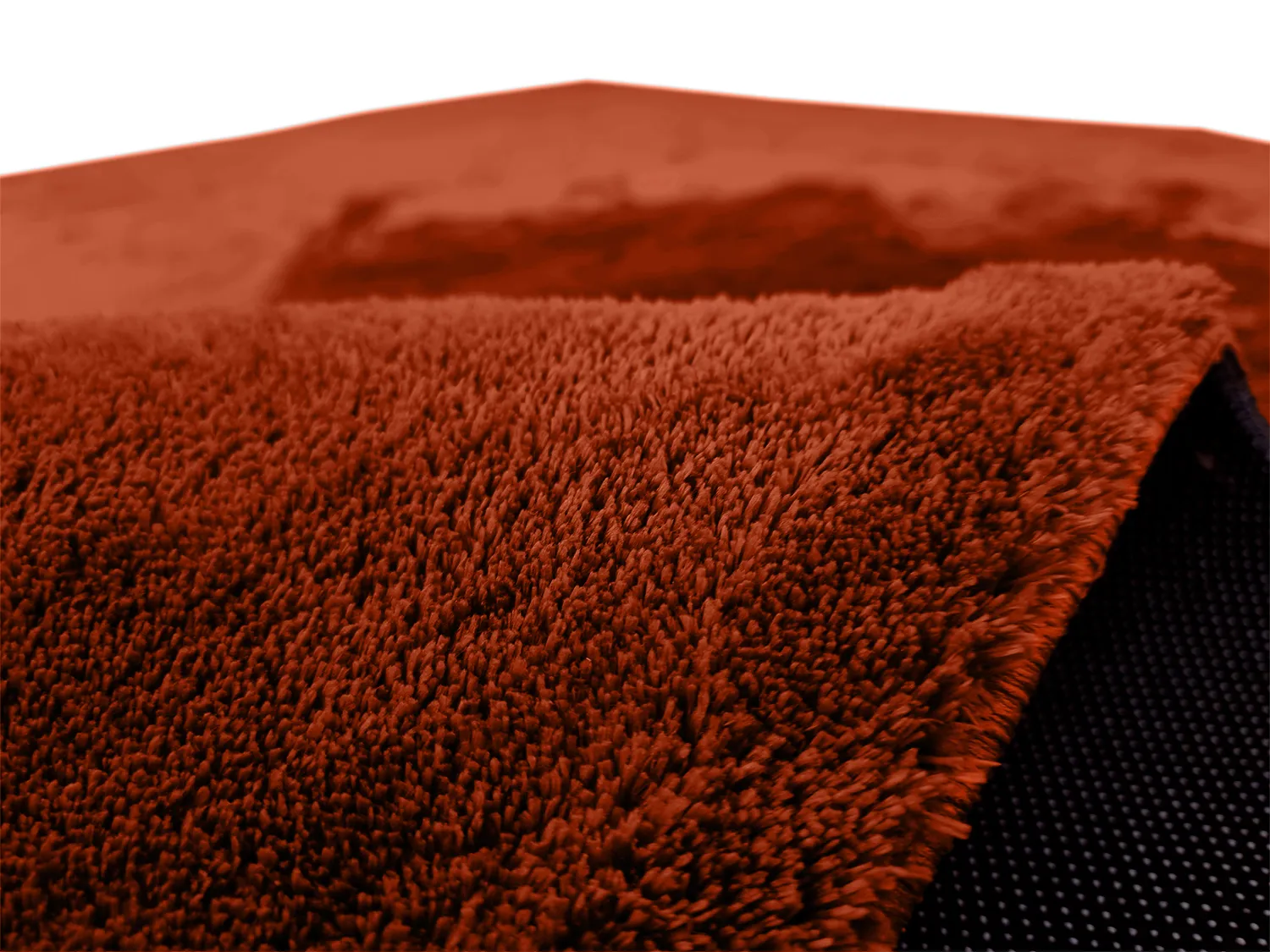 Ryatæpper - Aranga Super Soft Fur (rød)