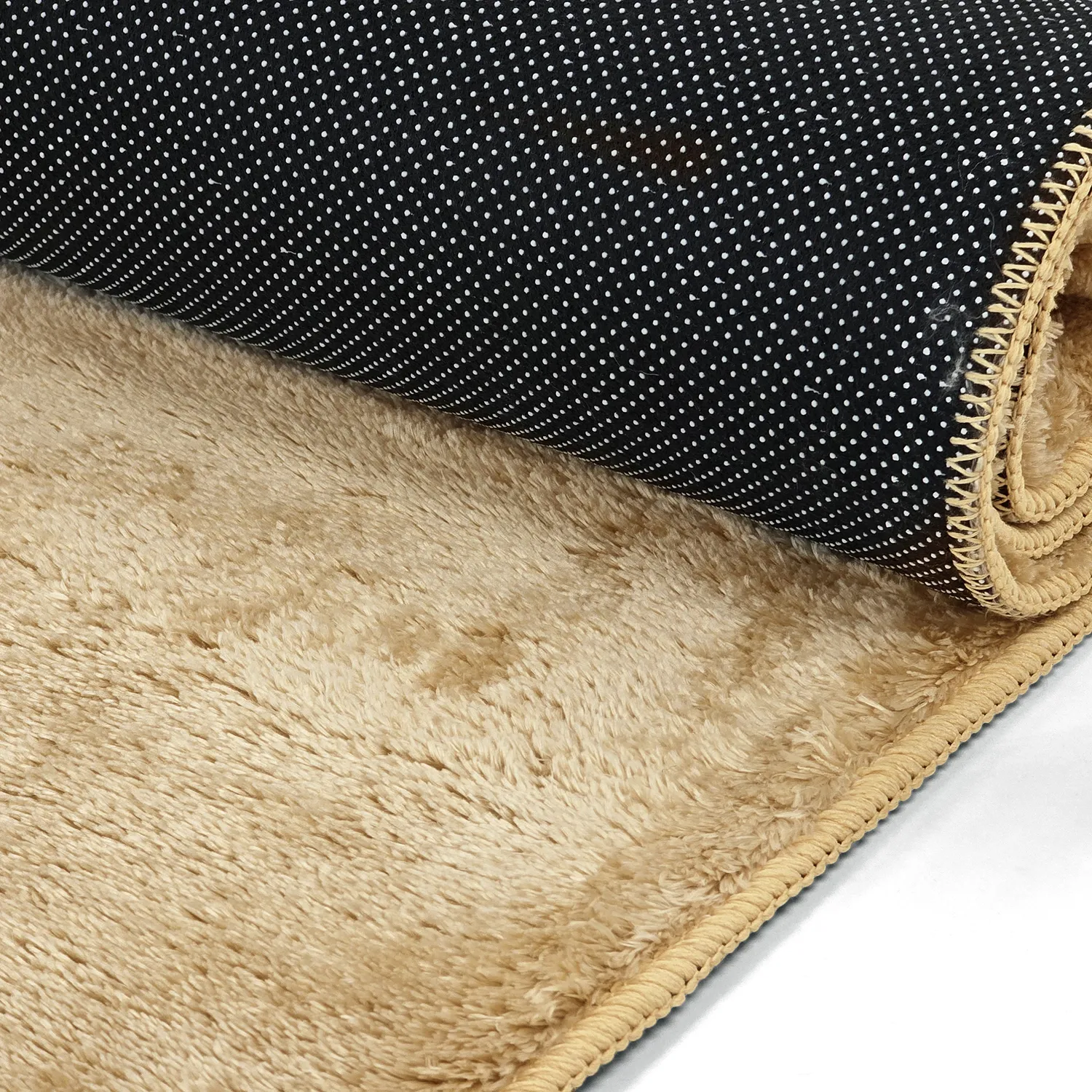 Ryatæpper - Aranga Super Soft Fur (mørk beige)