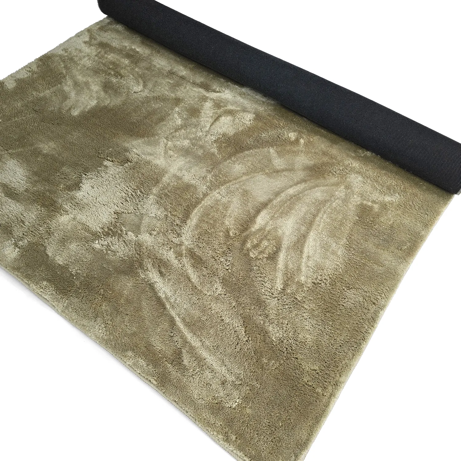 Ryatæpper - Aranga Super Soft Fur (lysegrøn)