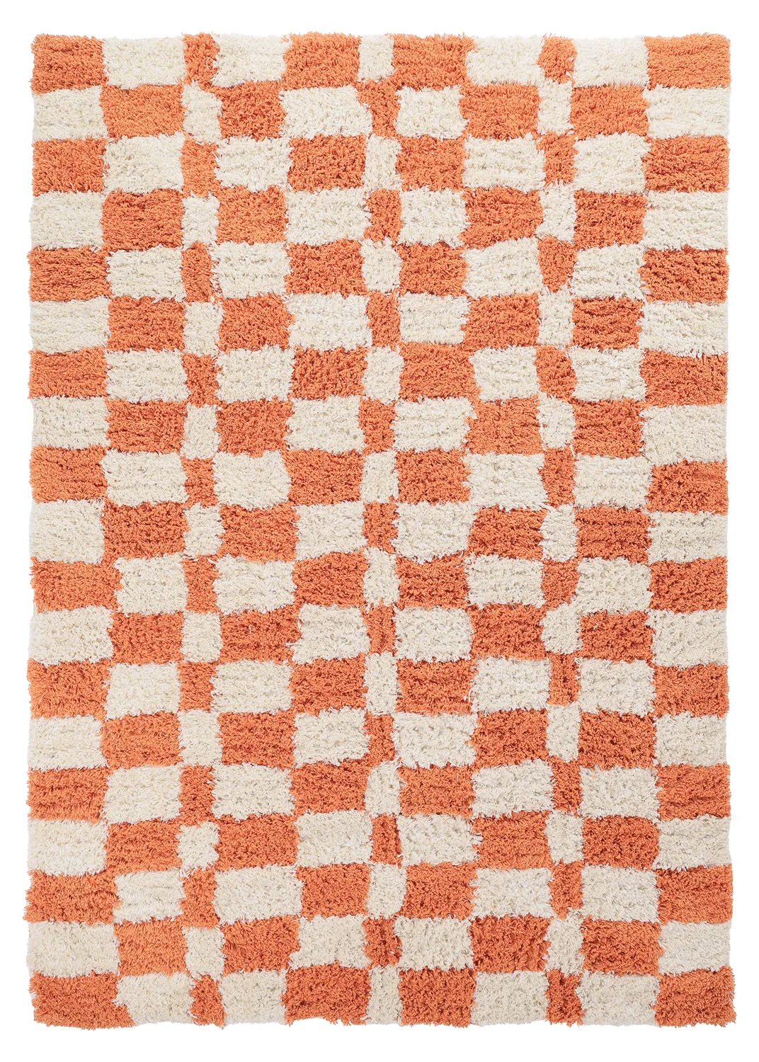 Ryatæpper - Atrani Natural Cotton Shaggy (orange)