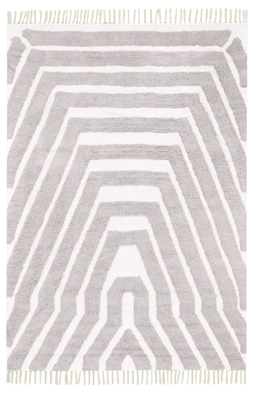 Ryatæpper - Callista Natural Cotton Shaggy (taupe)