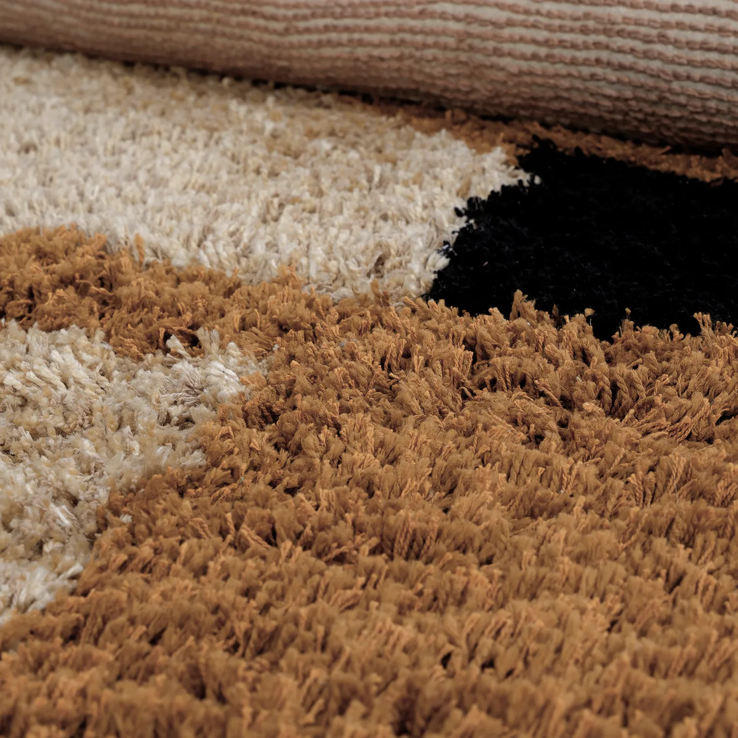 Ryatæpper - Cefalu Natural Cotton Shaggy (multi)