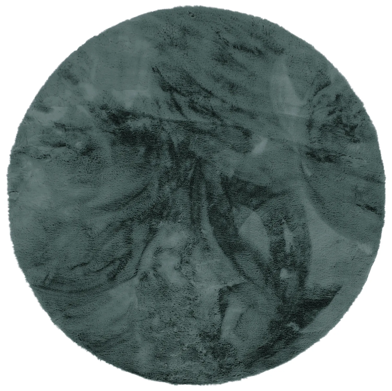 Runde tæpper - Cloud Super Soft (grøn)