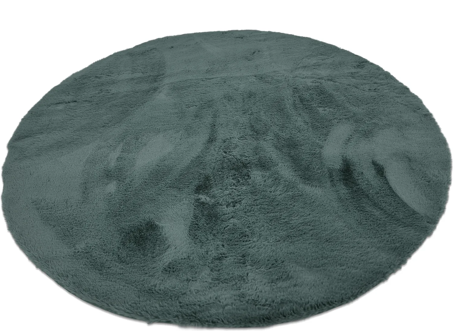 Runde tæpper - Cloud Super Soft (grøn)