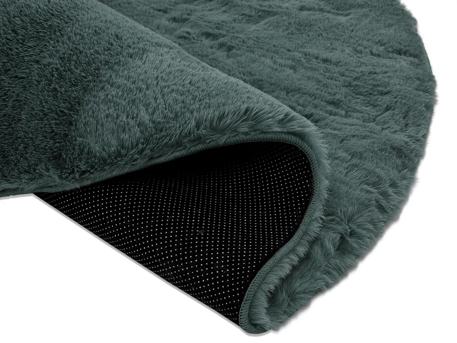 Runde tæpper - Cloud Super Soft (grøn)