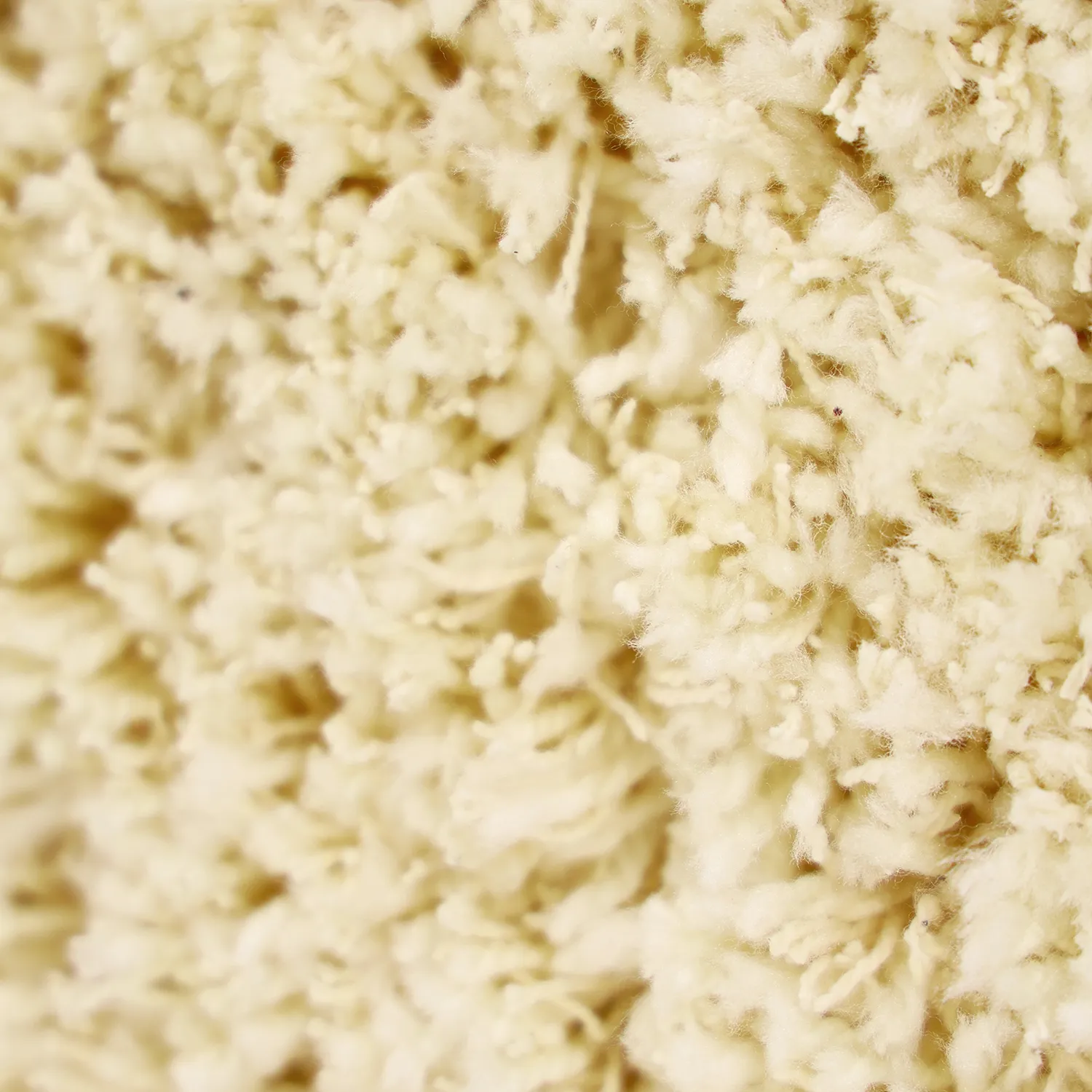 Ryatæpper - Combarro Solid Cotton Shaggy (lysegul)