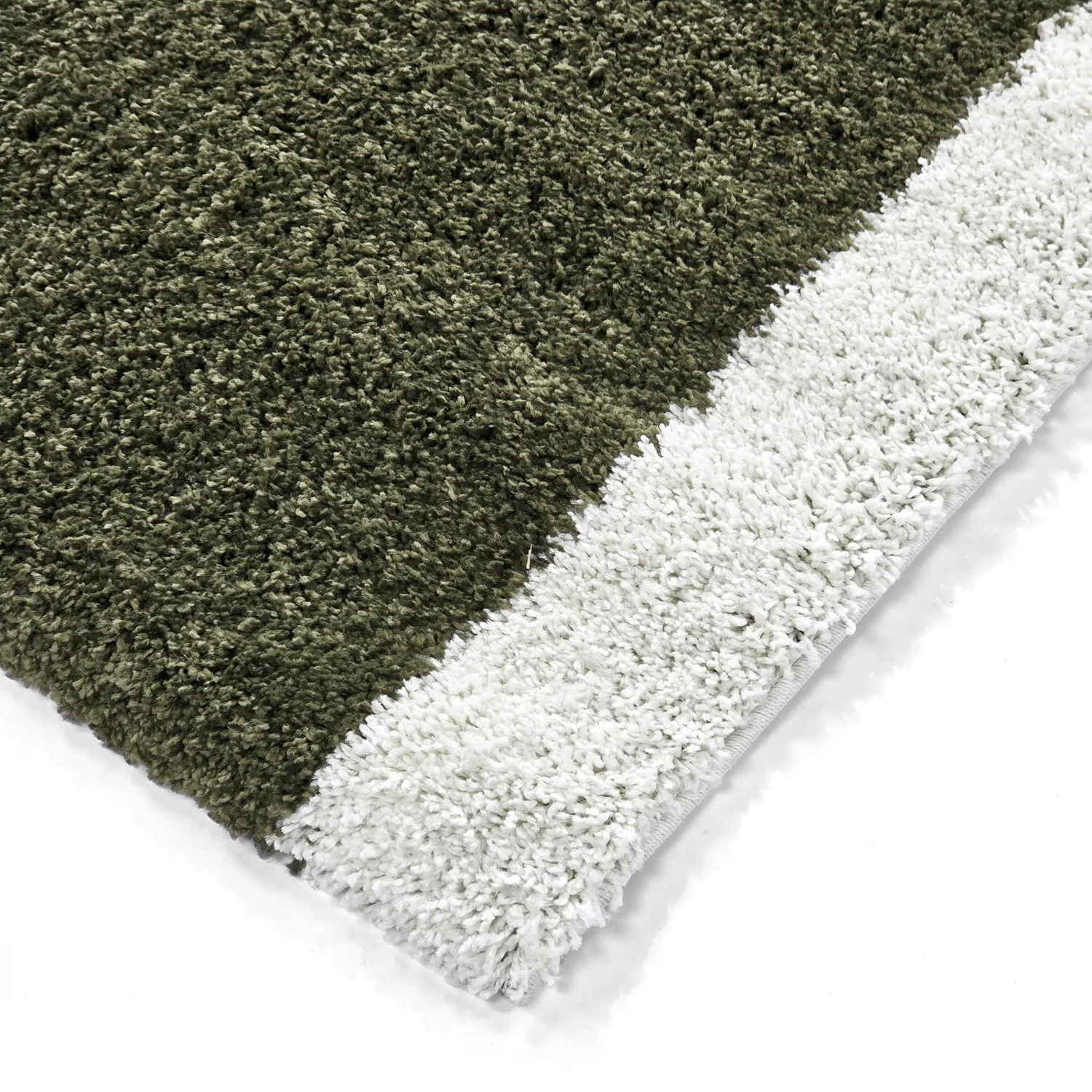 Ryatæpper - Conques (grøn/hvid)