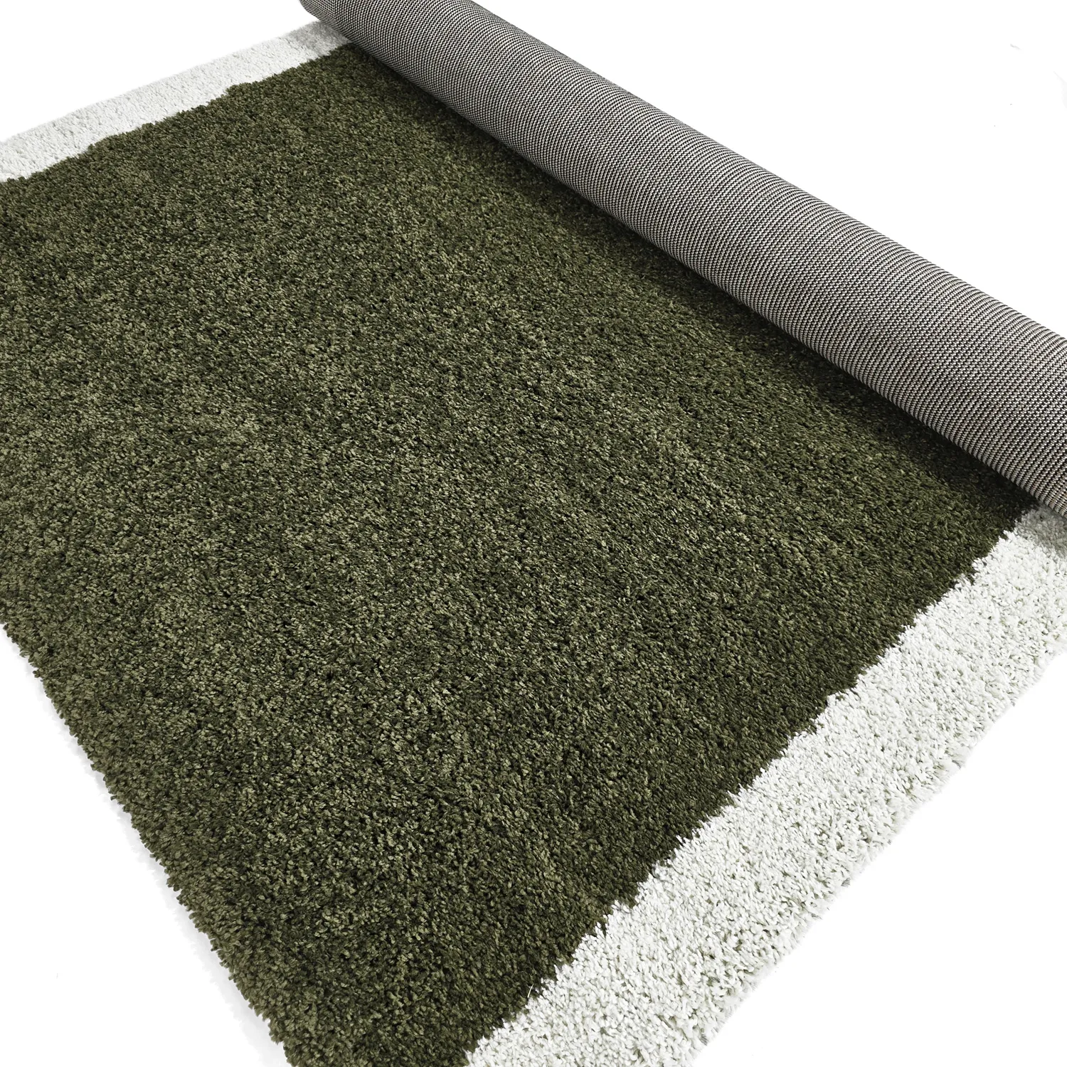 Ryatæpper - Conques (grøn/hvid)