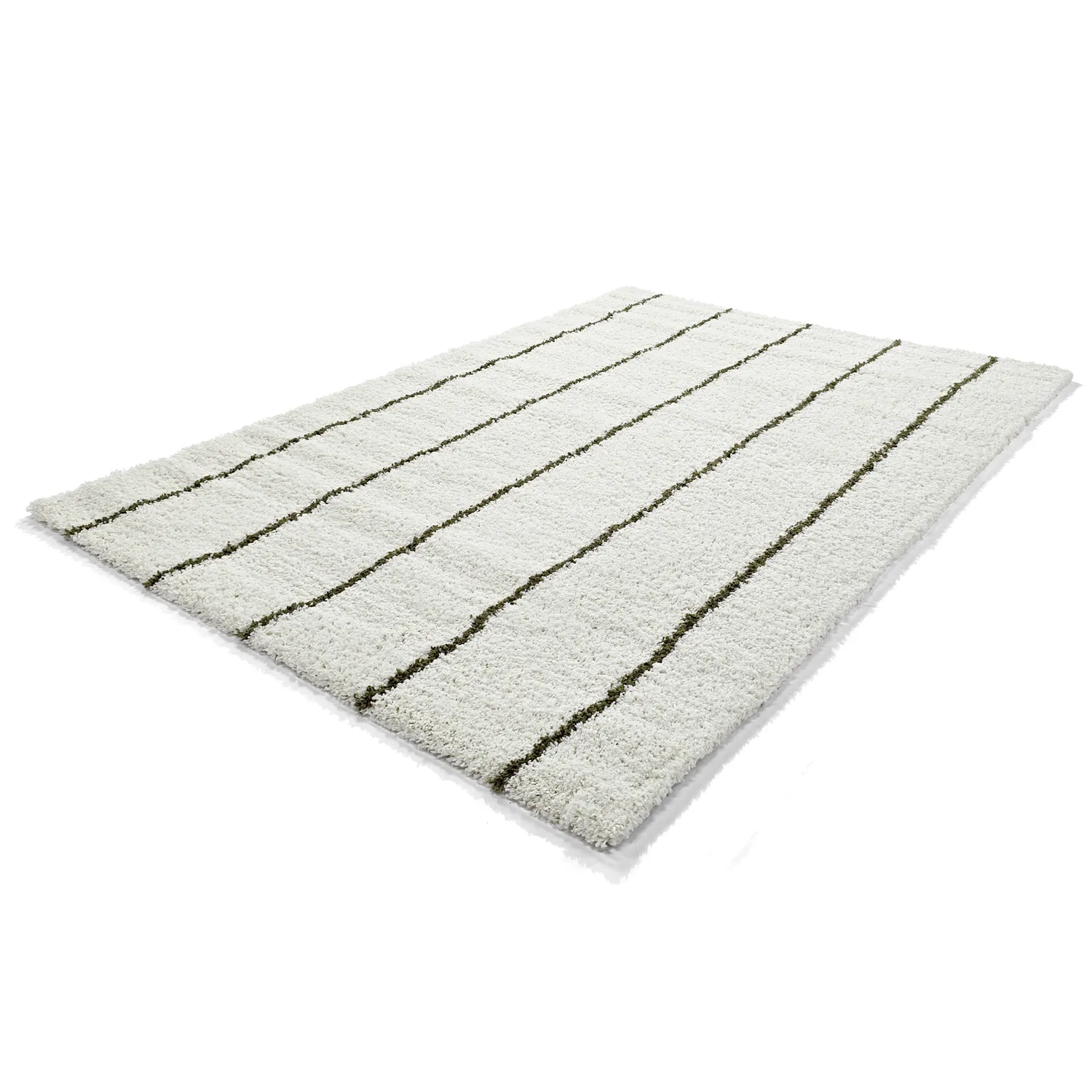 Ryatæpper - Eze (hvid/grøn)