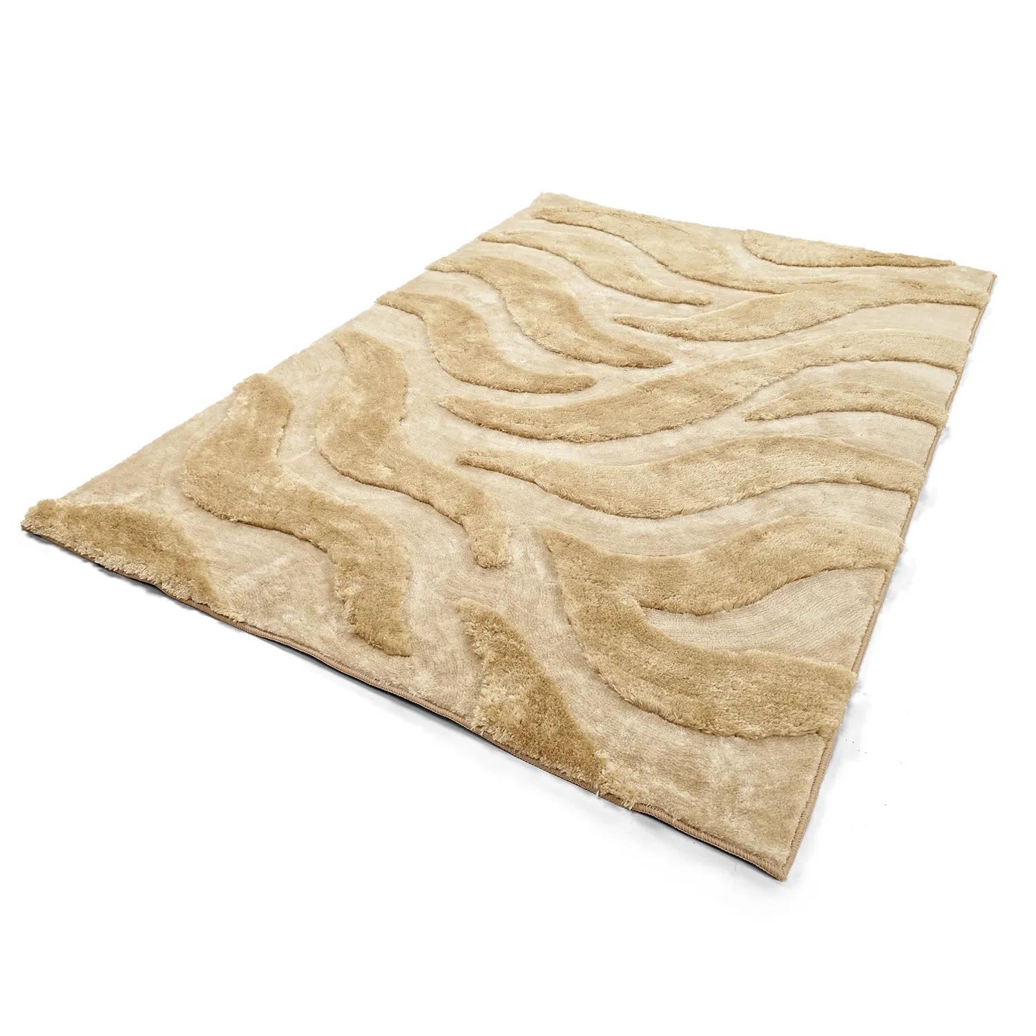 Ryatæpper - Fergana (creme/beige)