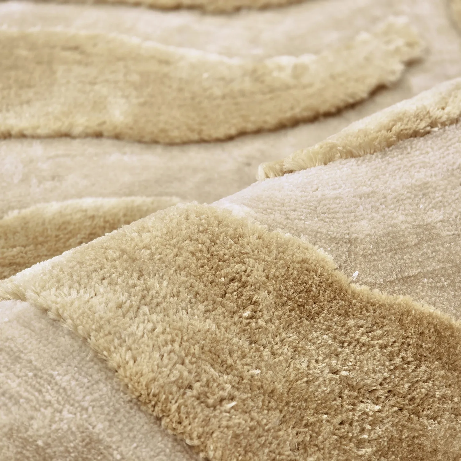 Ryatæpper - Fergana (creme/beige)