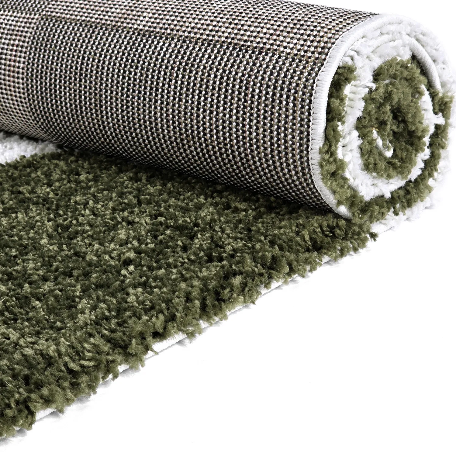 Ryatæpper - Gordes (grøn/hvid)