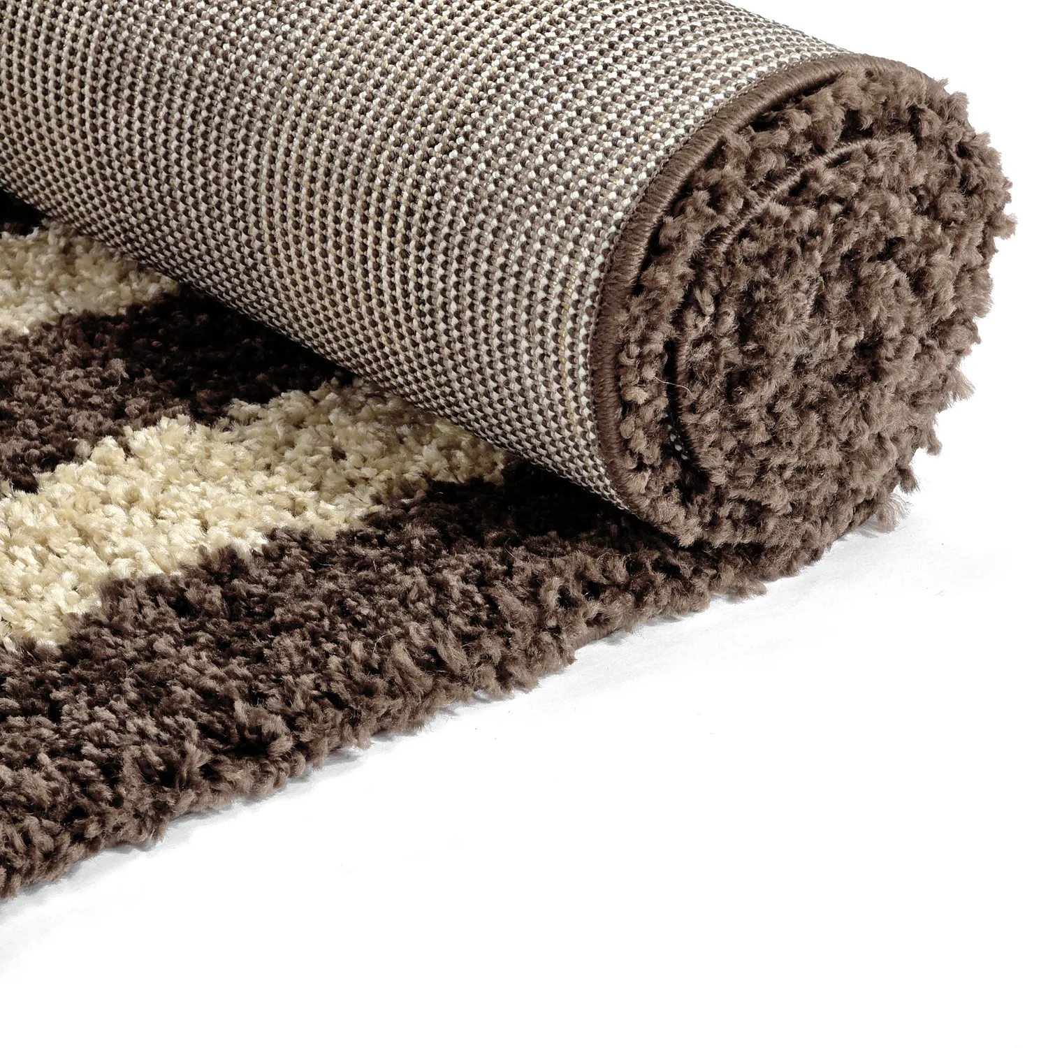 Ryatæpper - Imilchil (beige/brun)