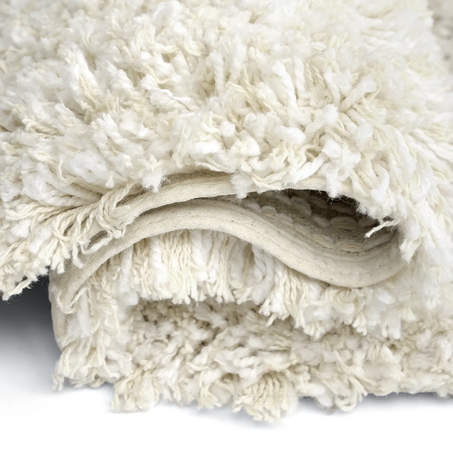 Ryatæpper - Naousa Natural Cotton Shaggy (multi)