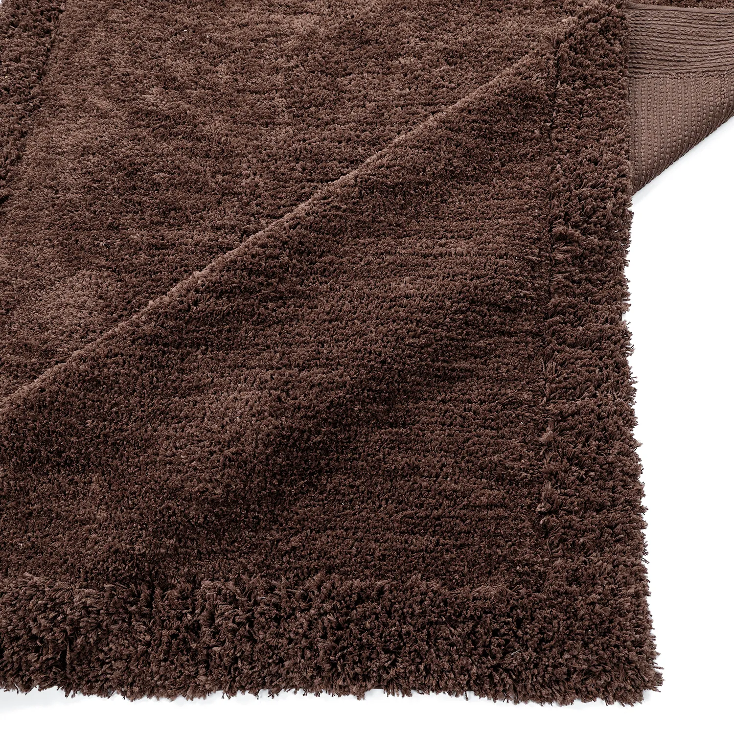 Ryatæpper - Molyvos Natural Cotton Shaggy (brun)