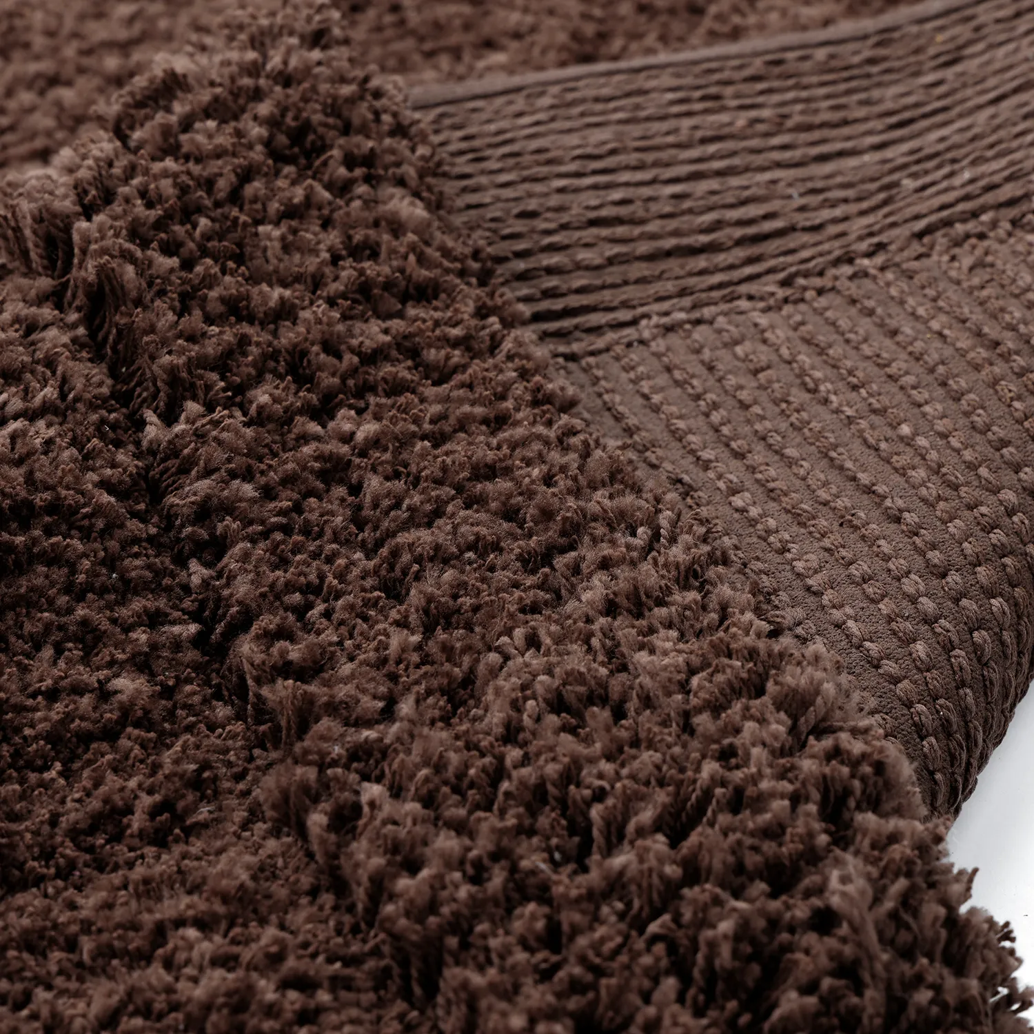 Ryatæpper - Molyvos Natural Cotton Shaggy (brun)