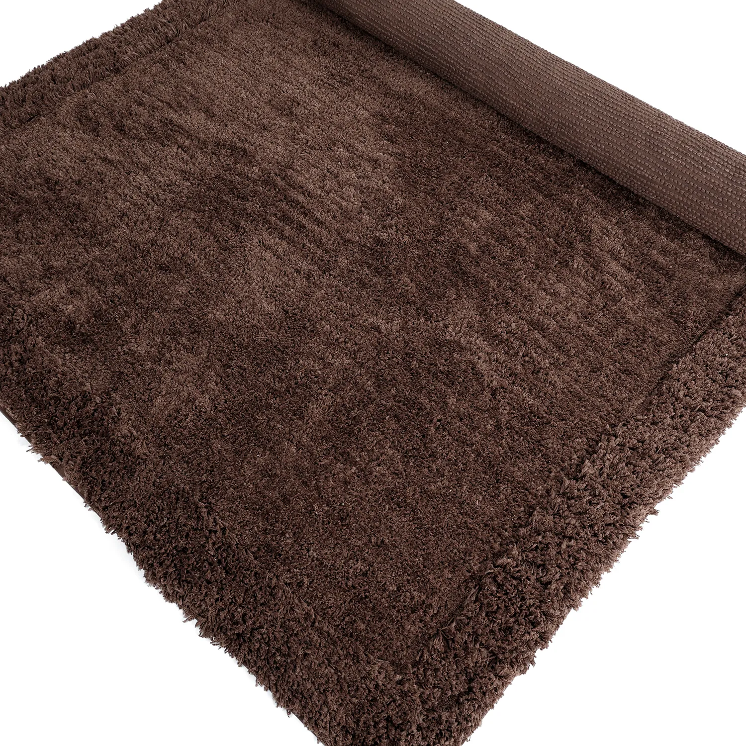 Ryatæpper - Molyvos Natural Cotton Shaggy (brun)