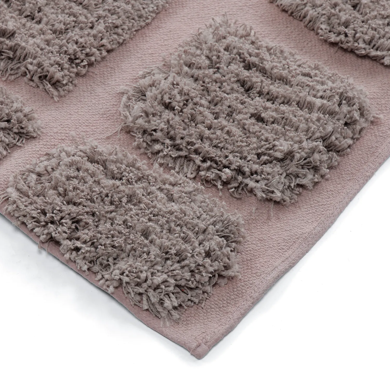 Ryatæpper - Otranto Natural Cotton Shaggy (taupe)