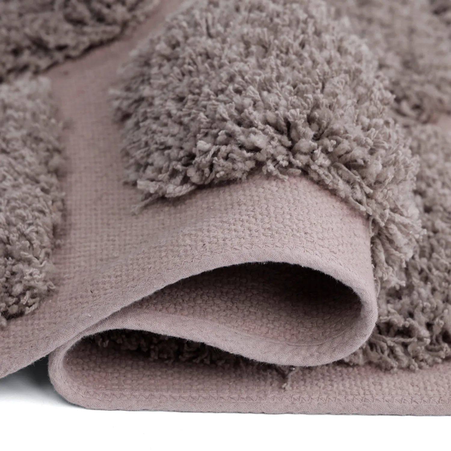 Ryatæpper - Otranto Natural Cotton Shaggy (taupe)