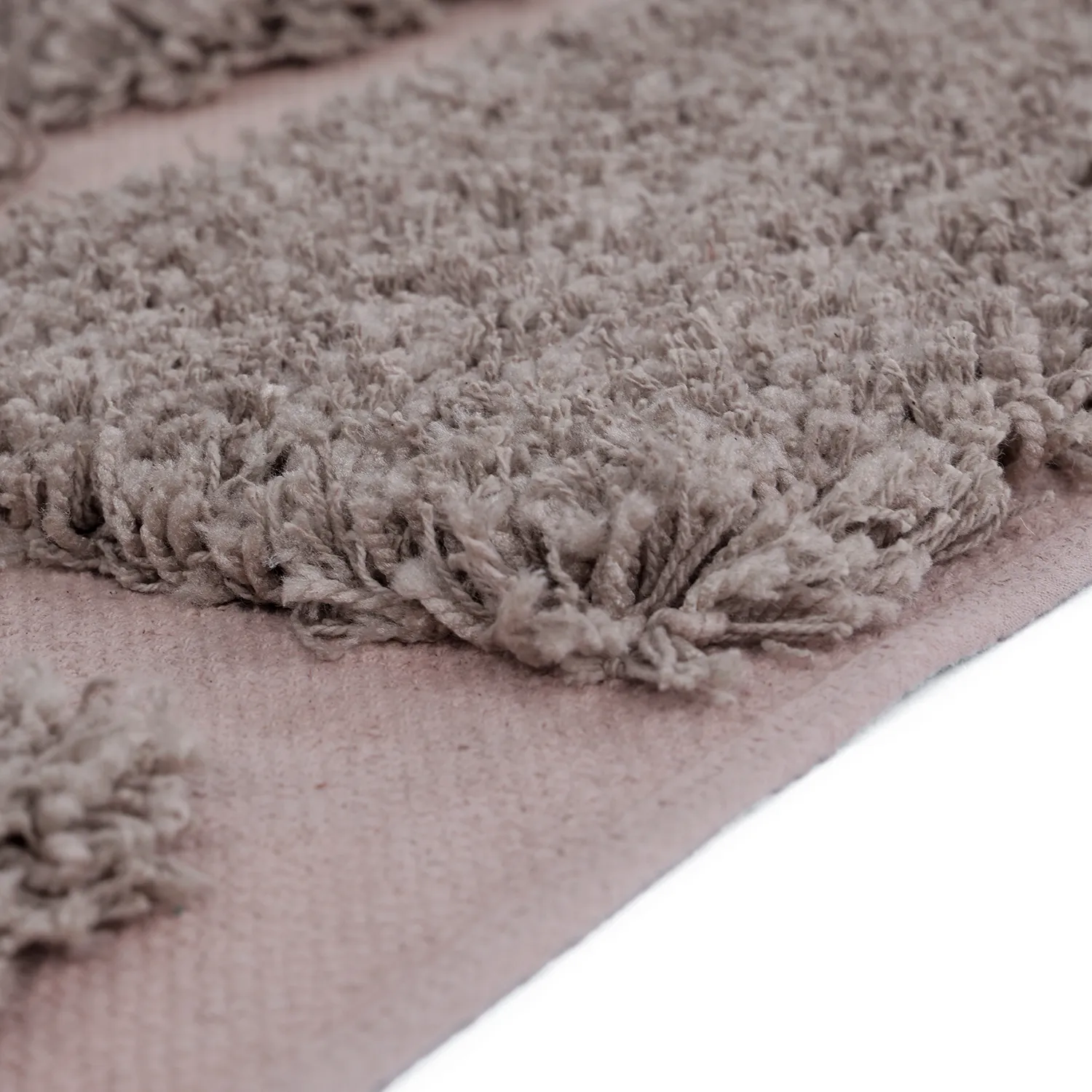 Ryatæpper - Otranto Natural Cotton Shaggy (taupe)