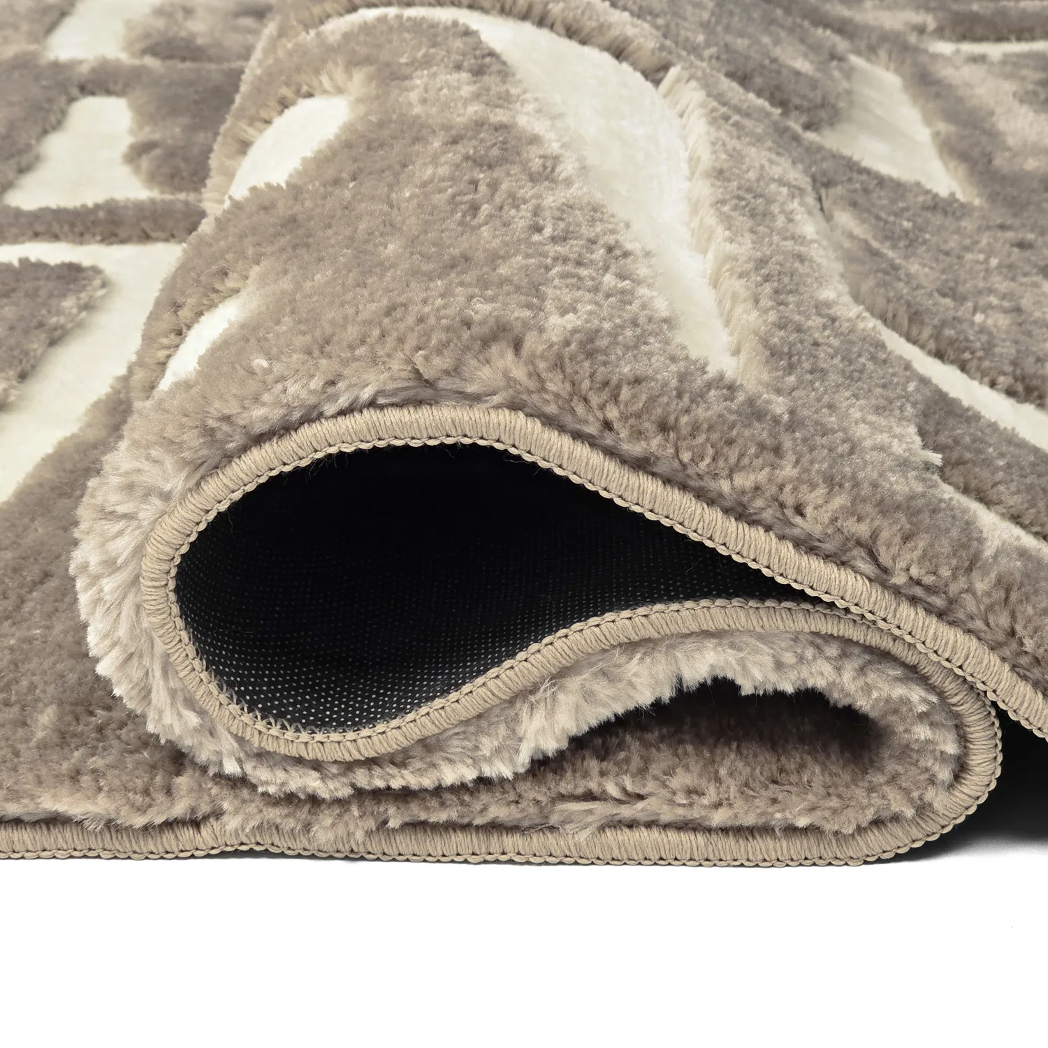 Ryatæpper - Palmyra (beige/hvid)