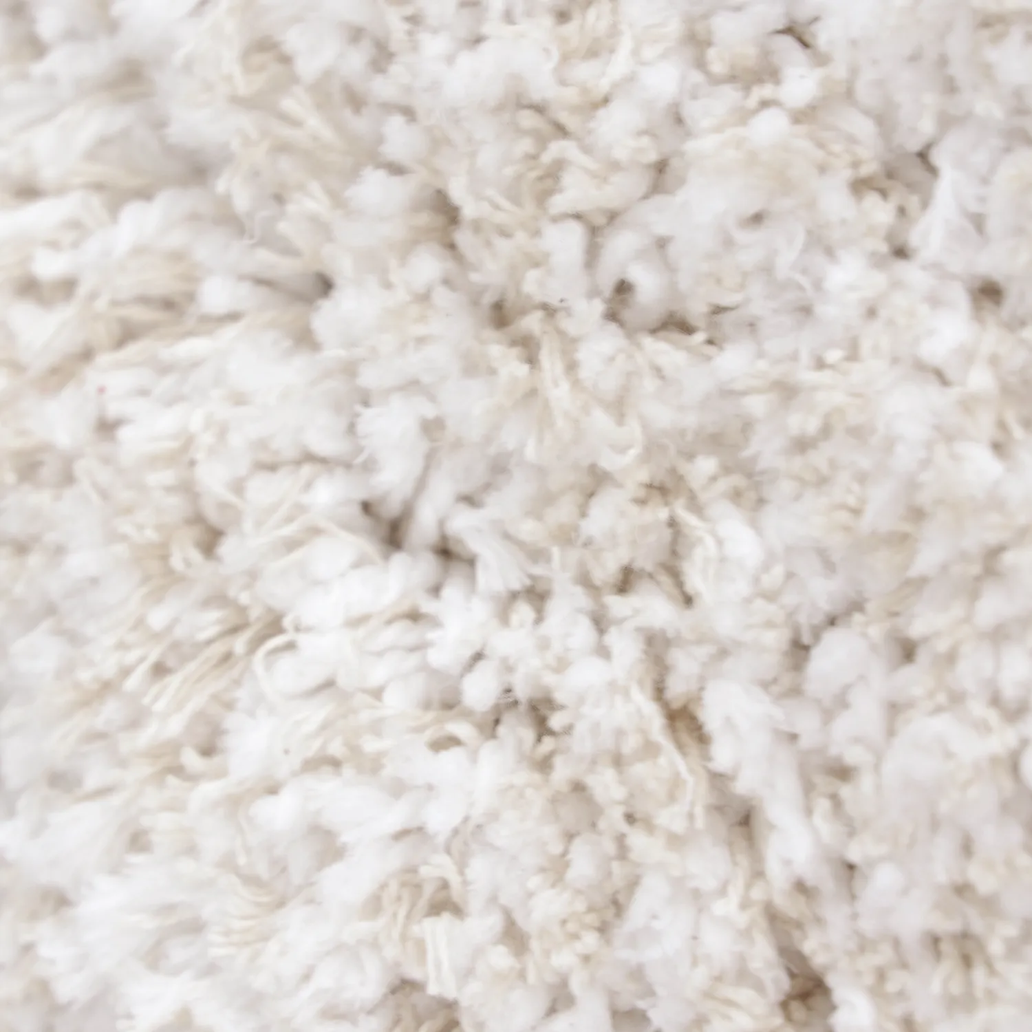 Ryatæpper - Perast Natural Cotton Shaggy (multi)