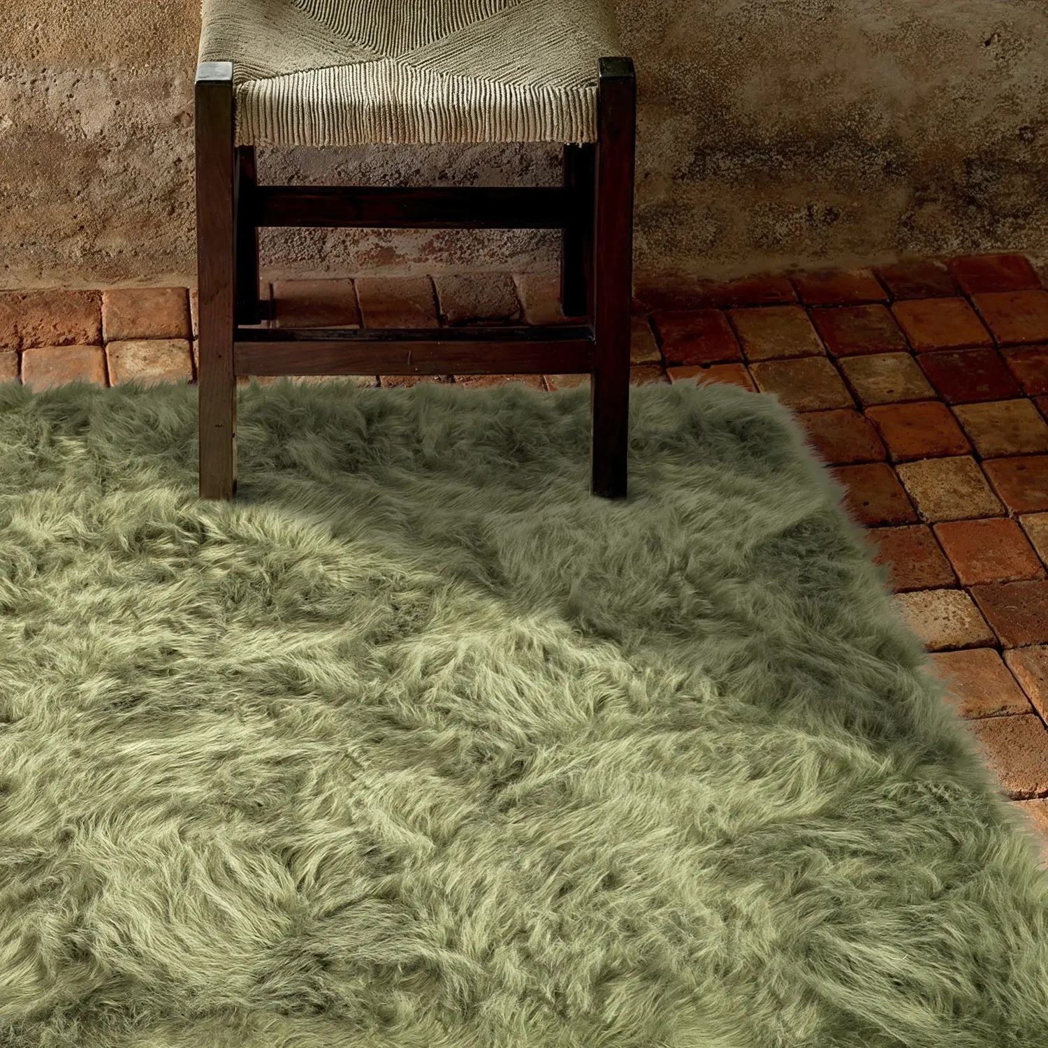 Ryatæpper - Sohar (grøn)