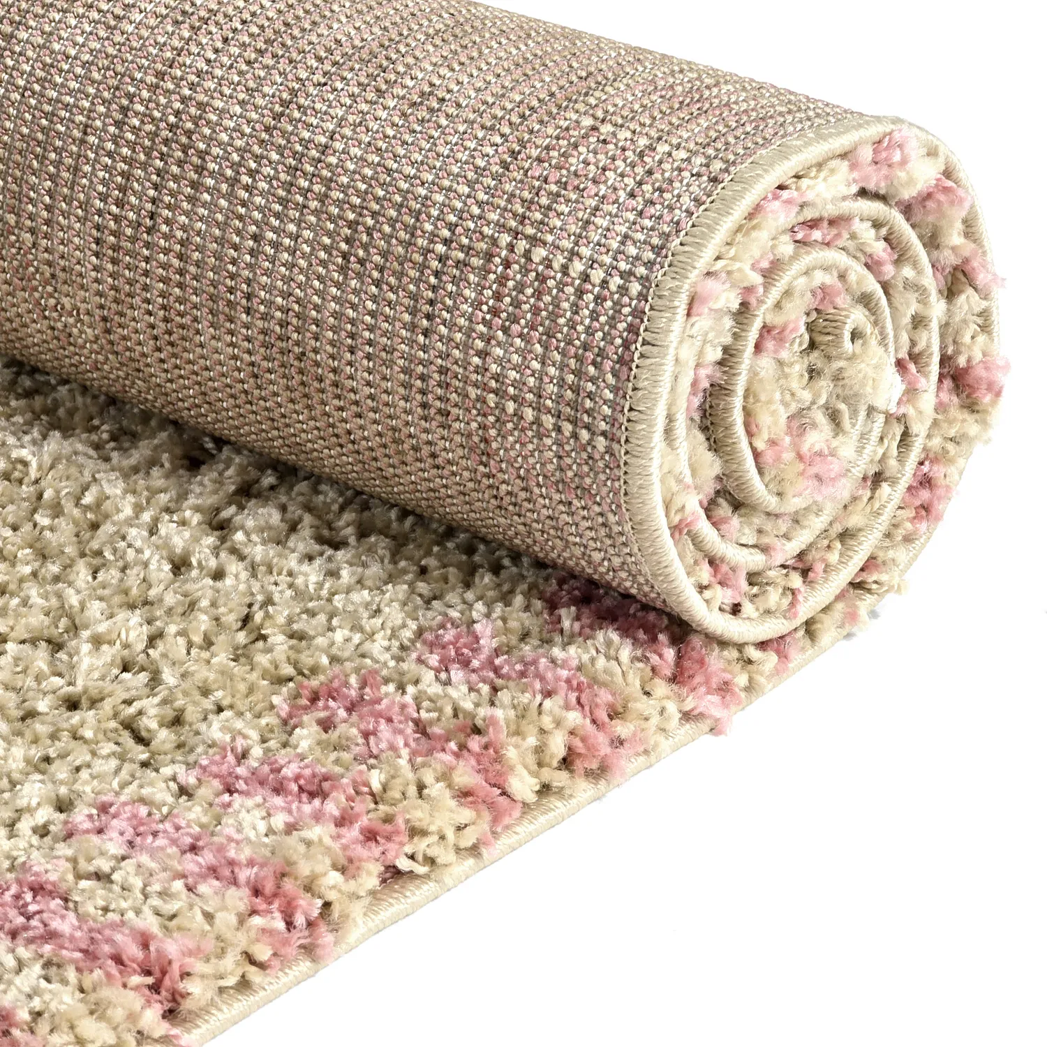 Ryatæpper - Tiznit (beige/pink)