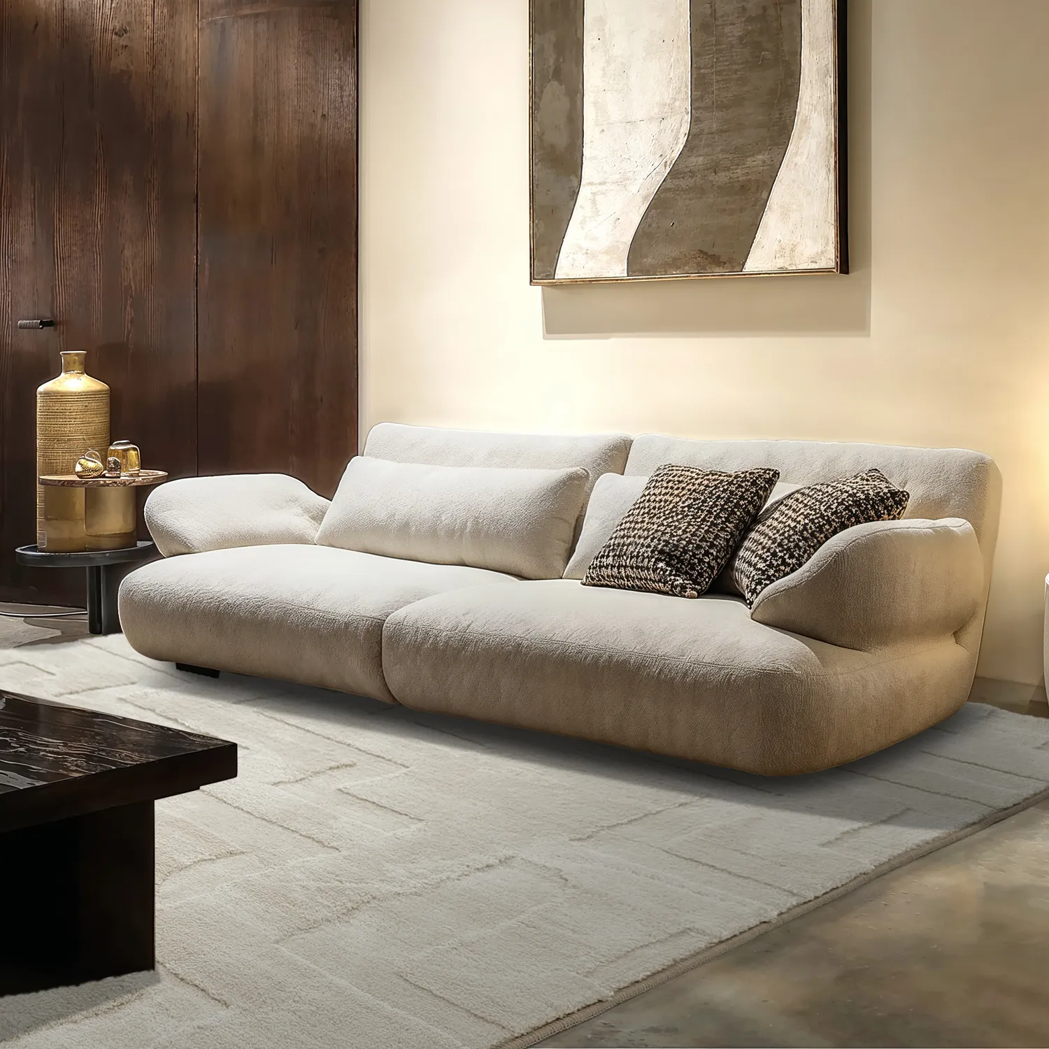 Ryatæpper - Tripoli (beige)