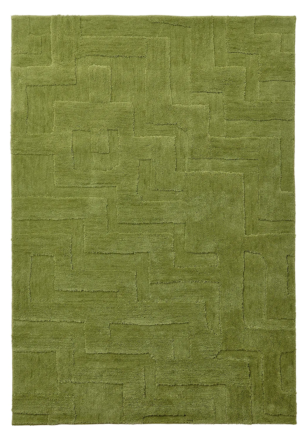 Ryatæpper - Tripoli (mosgrøn)