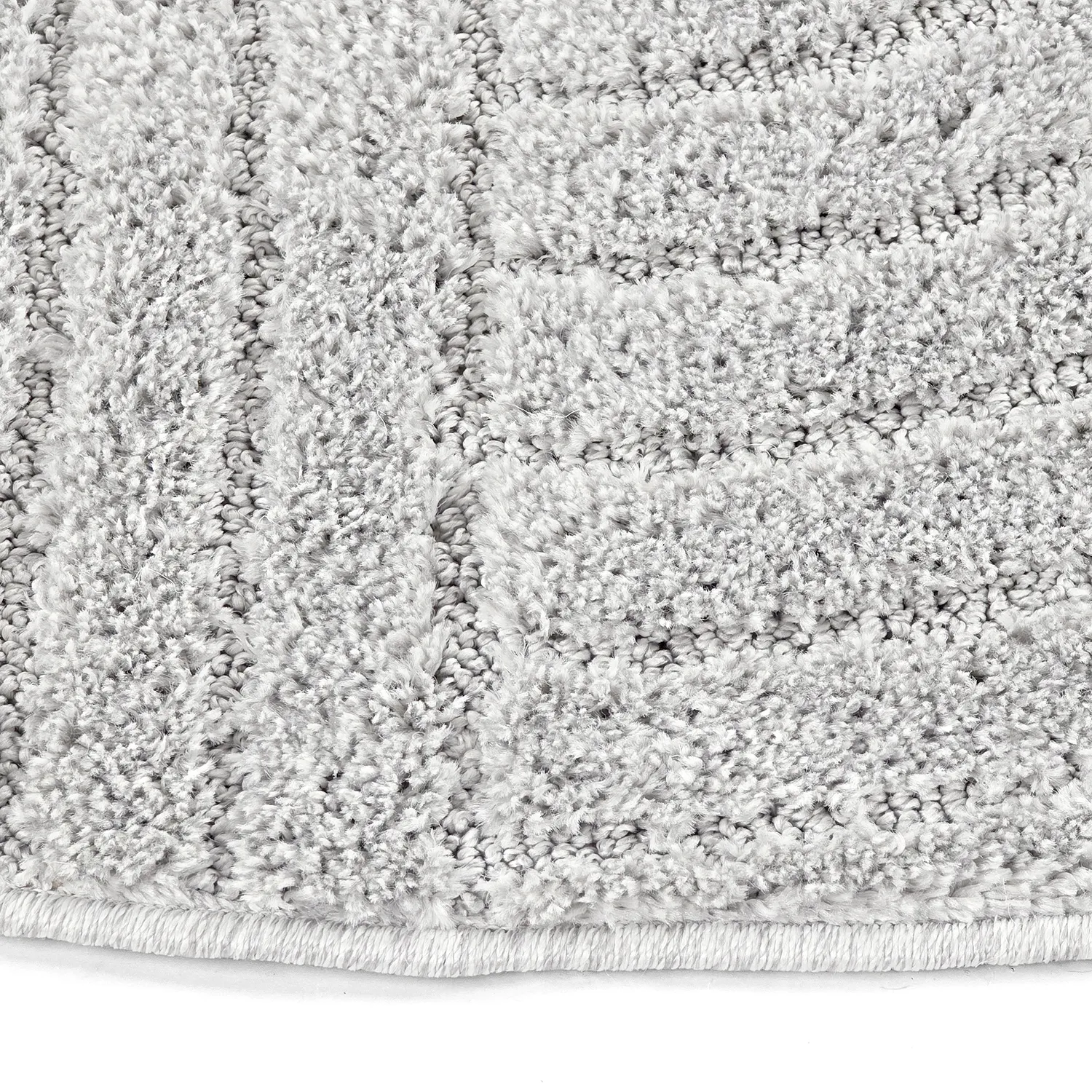 Runde tæpper - Wendy (lysegrå)
