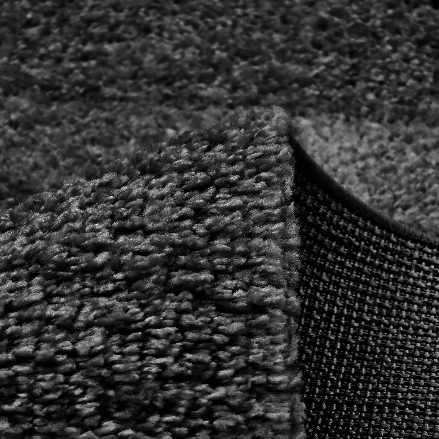 Ryatæpper - Zoe (sort)