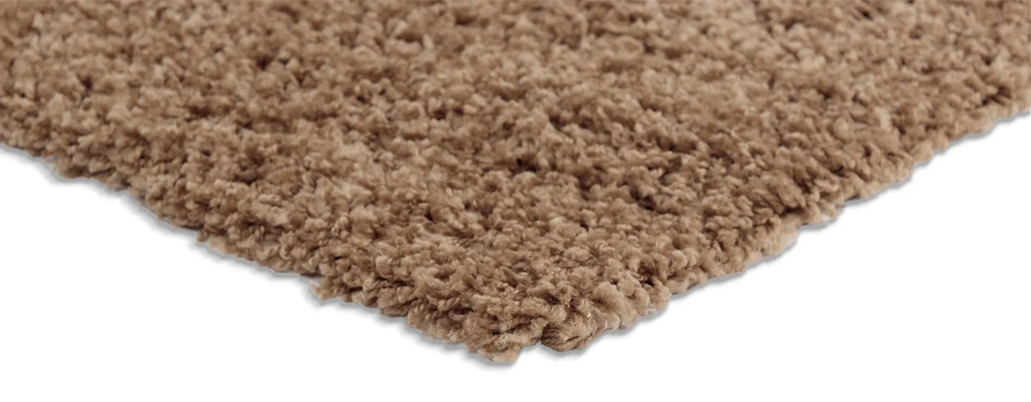 Ryatæpper - Zoe (brun)