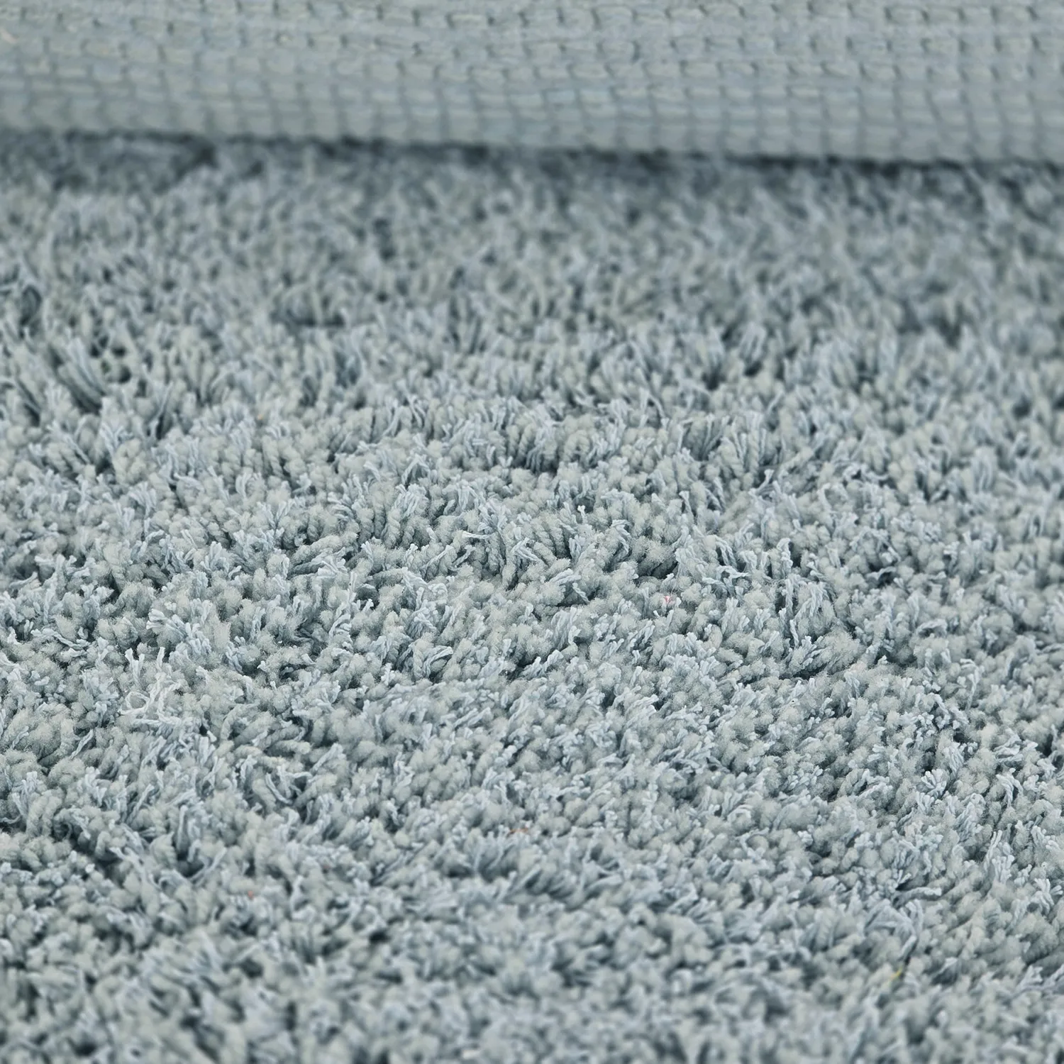 Ryatæpper - Combarro Solid Cotton Shaggy (lyseblå)