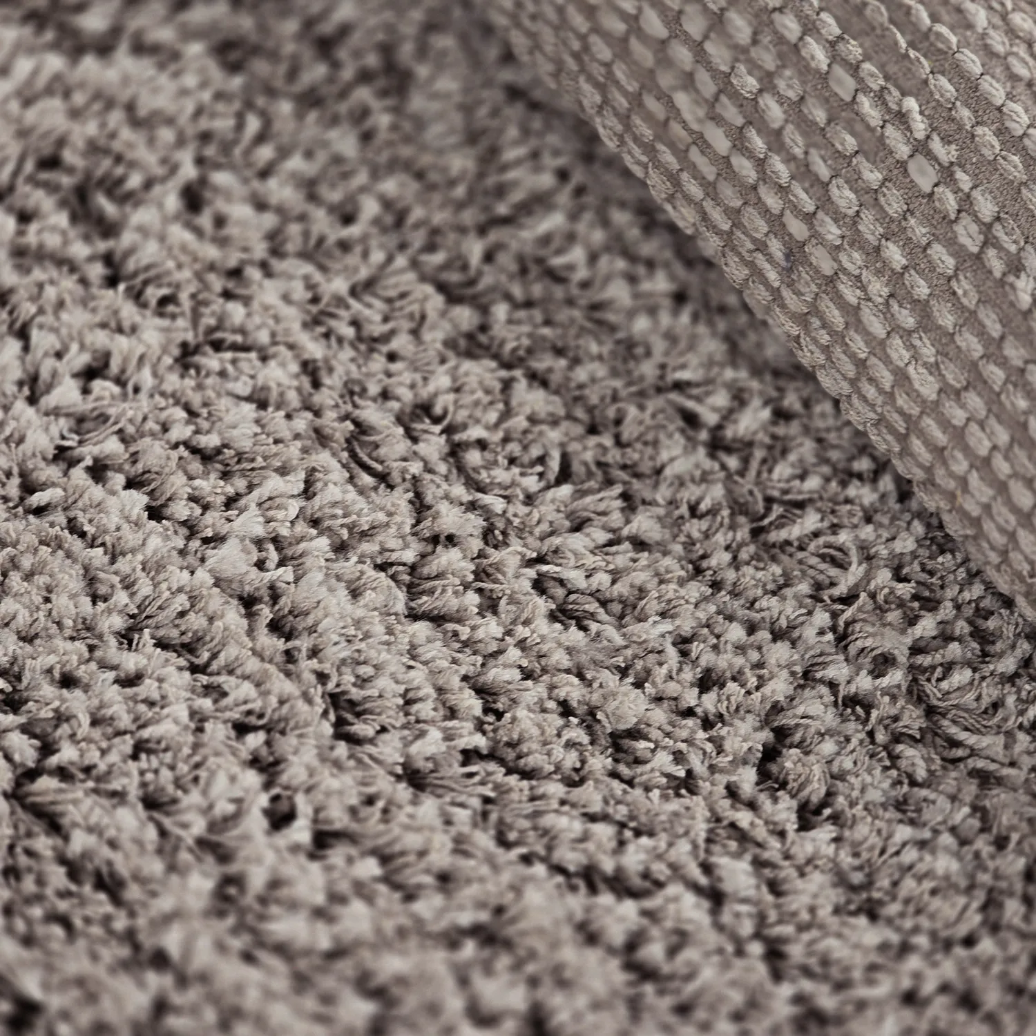 Ryatæpper - Combarro Solid Cotton Shaggy (taupe)