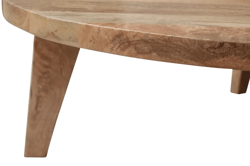 Sofabord - Vintage - 65 cm round (natur)