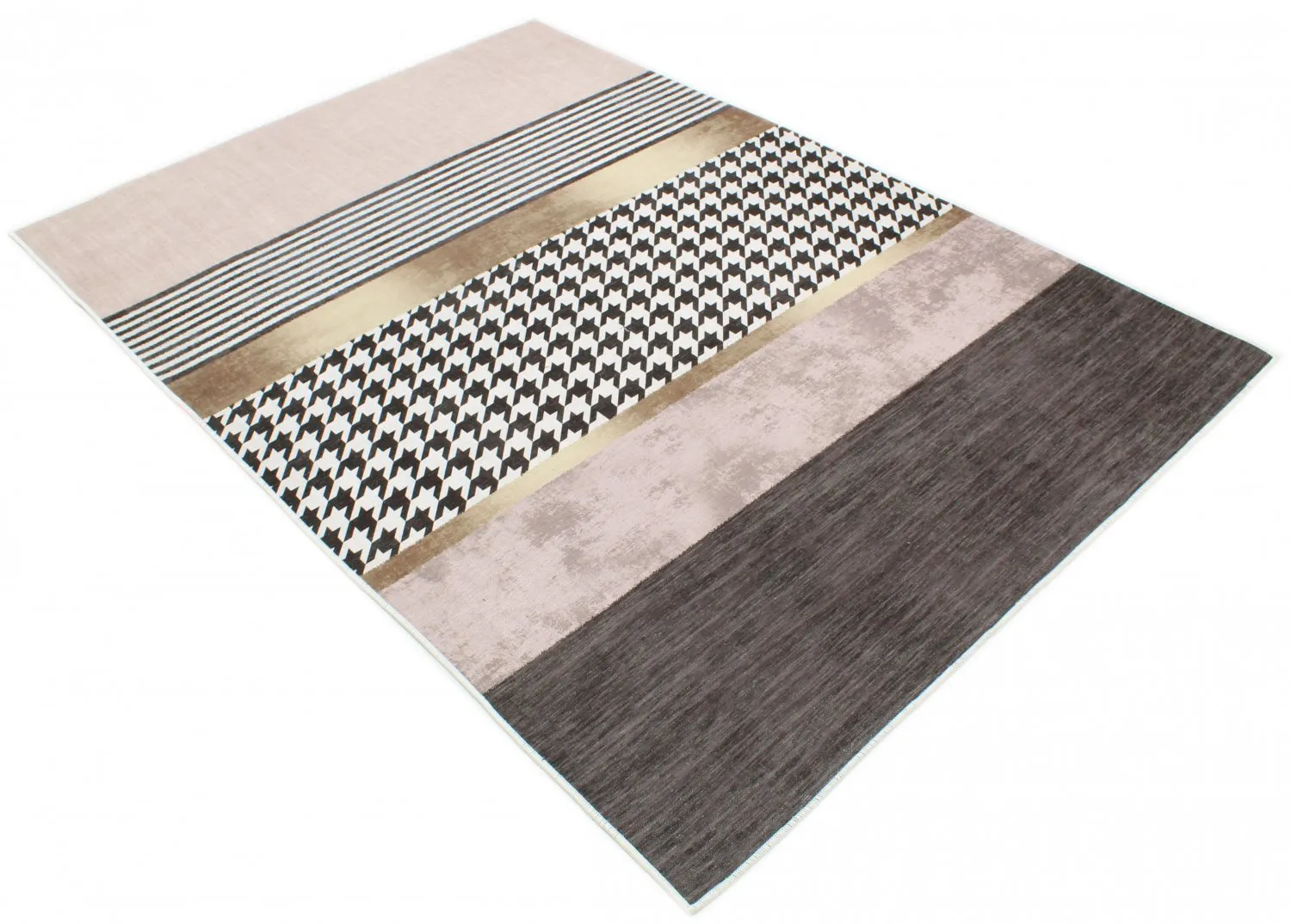 Wilton-tæppe - Esme (brun/multi)