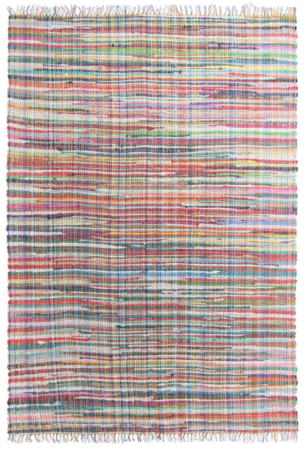 Kludetæppe - Sadon (orange/multi)